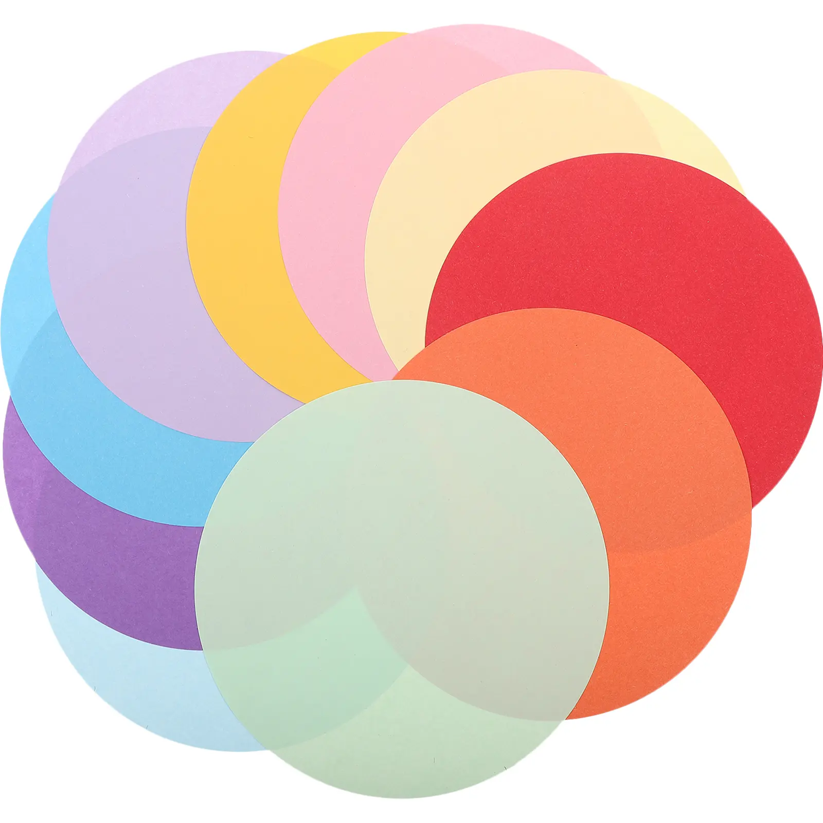 200 Pcs Flower Balls Thicken Folding Paper Handmade Materials Craft Supplies Paper Watercolor Projects