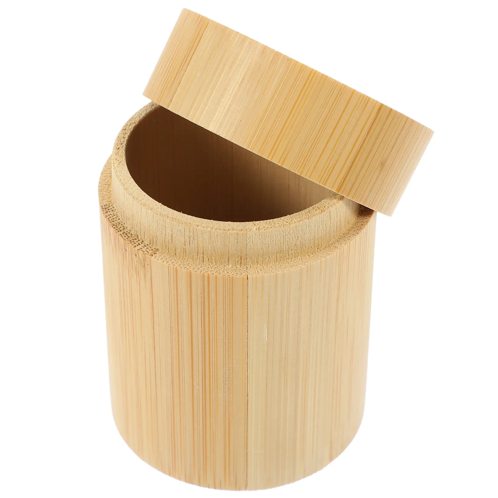 Bamboo Toothpick Holder for Home Kitchen Cafe Restaurant Delicate Dispenser Reusable Container Desktop Accessory Travel