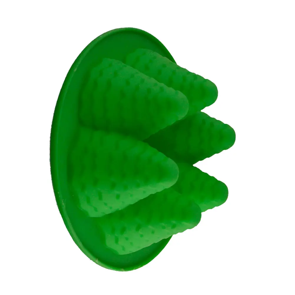 Christmas Tree Mold Cake Stencils Baking Molds Template 3D Premium Dust Resistant Easy Use Safe Creative Decorations