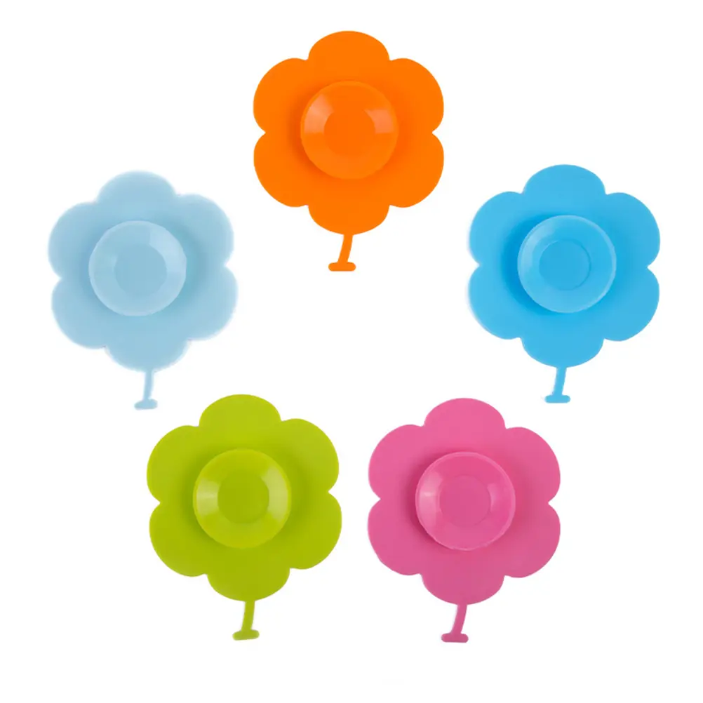 5pcs Silicone Suction Bowl Mats Place Cutlery Tableware Pads Suckers Cup Mats for Babies Toddler Highchair