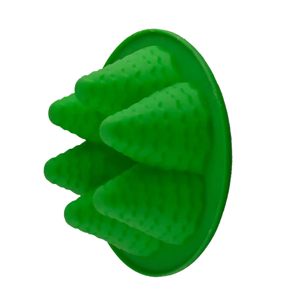 Christmas Tree Mold Cake Stencils Baking Molds Template 3D Premium Dust Resistant Easy Use Safe Creative Decorations