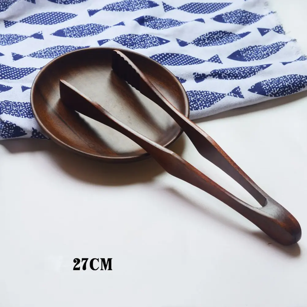 1 pc Bread Clip Food Tongs Serving Tweezers Kitchen Ice Tongs Salad Vegetables Acrylic Stainless Steel Anti Skid Wave for Bar