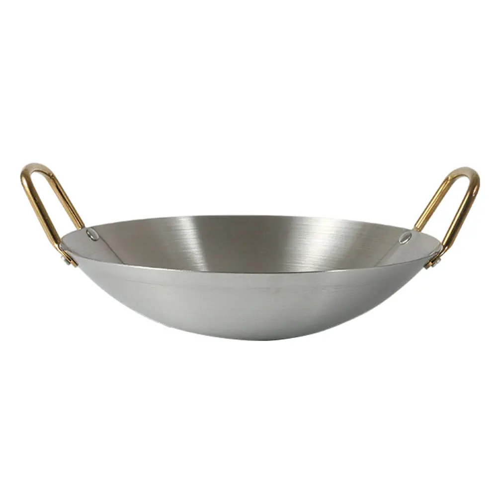 Non Stick Stainless Steel Pot Thickened Household Hot Pot Cookware Alcohol Pan Gas Stove Use Steamer Container