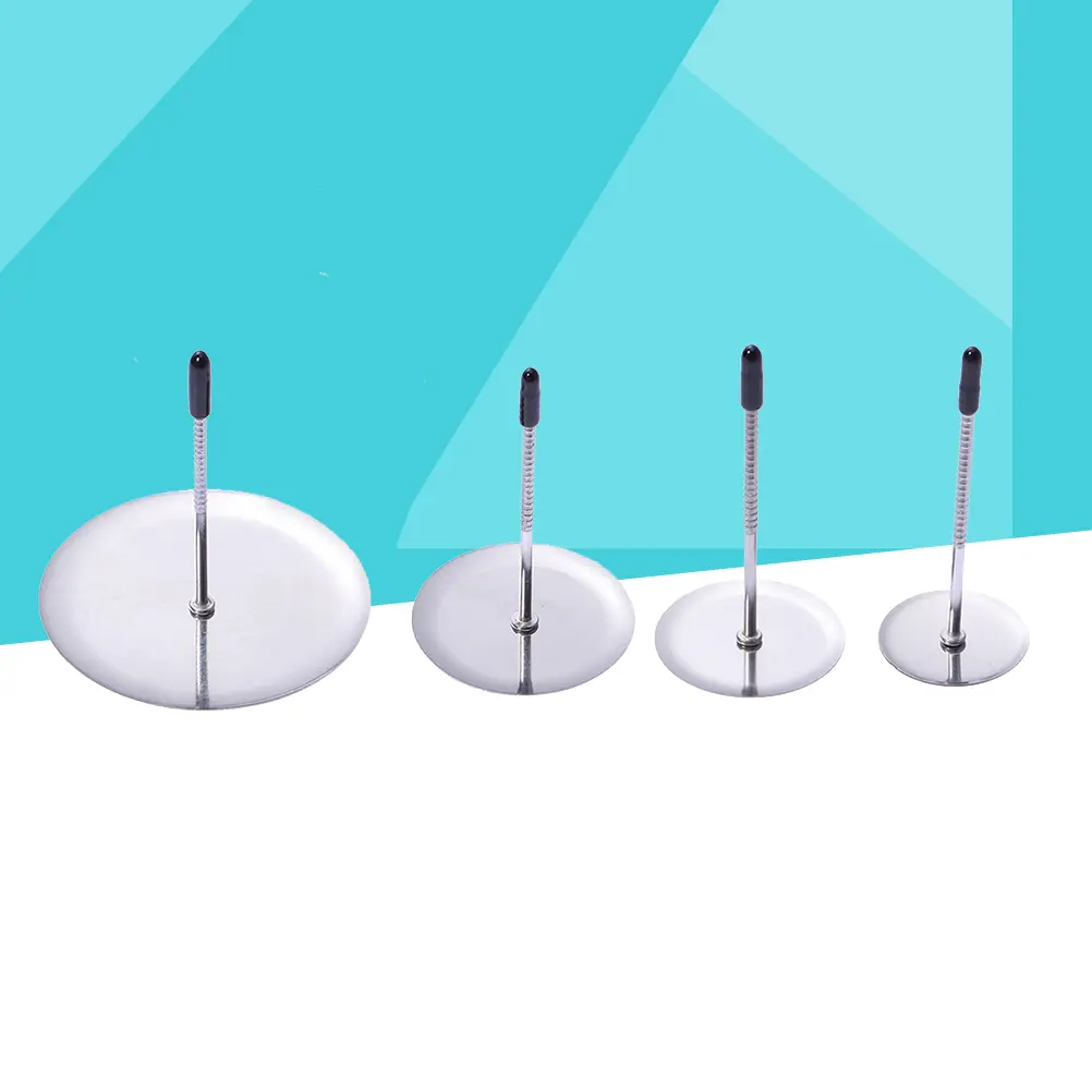 4 Pcs Pipe Set Cake Flower Decorating Kit Nail Large Design Tools Lifters Needle Baking