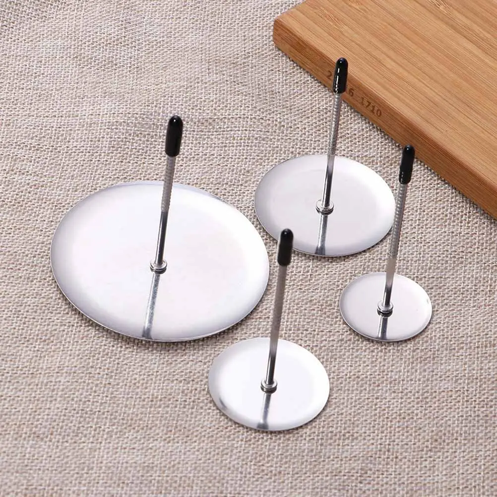 4 Pcs Pipe Set Cake Flower Decorating Kit Nail Large Design Tools Lifters Needle Baking
