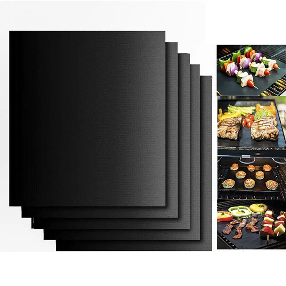 Non-stick Mesh Mat Barbecue Portable Outdoor BBQ High Temperature Resistance Grill Mats for