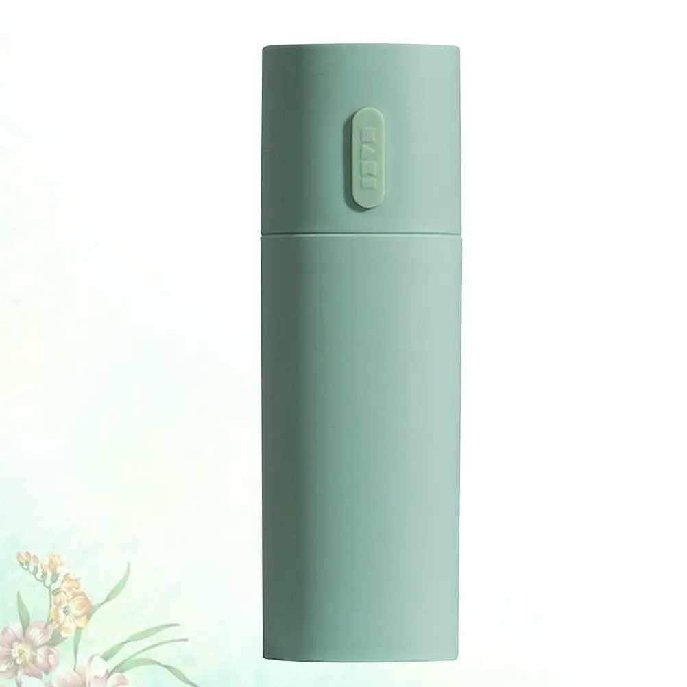 Multifunctional Toothbrush Case Toothpaste Organizer Travel Tooth Brushing Cup Compact Bathroom Accessory