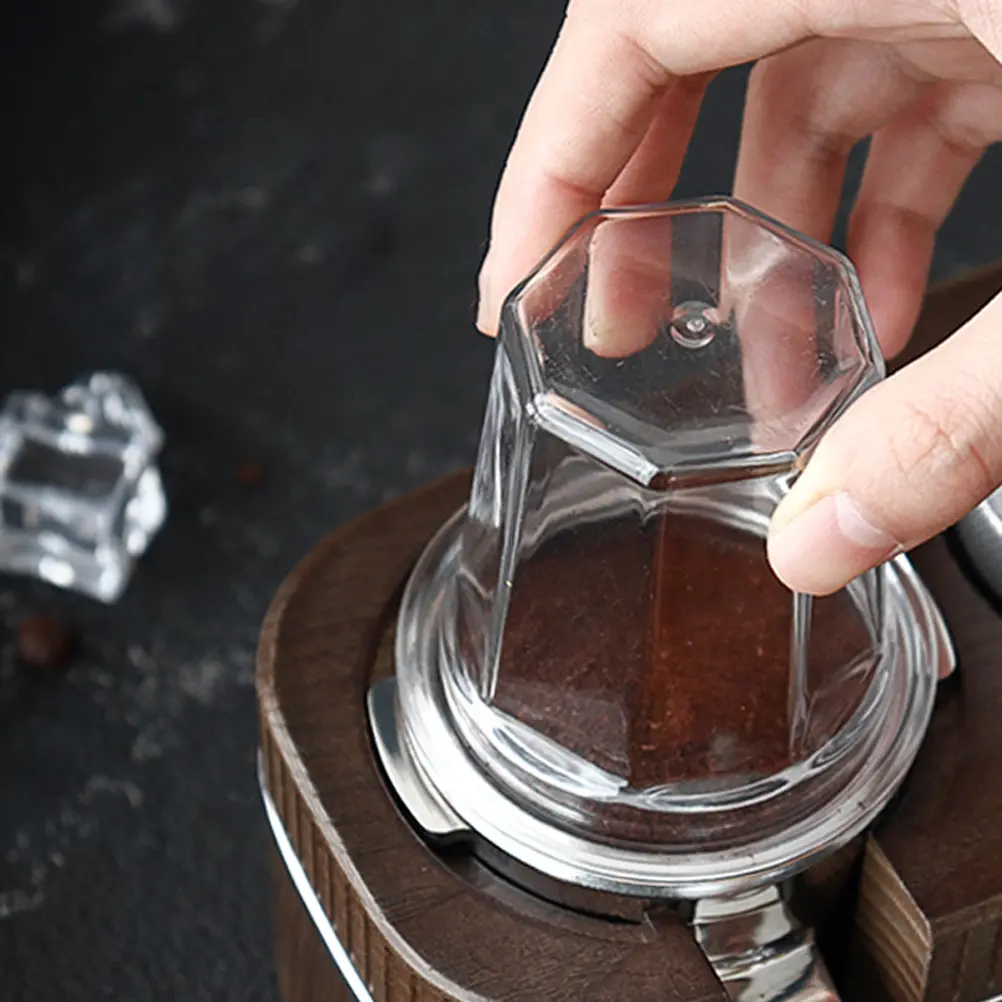 Coffee Powder Cup Machine Beans Dosing Ring Mug Catcher Cups Receiving Tool PC Plastic Picker Kit
