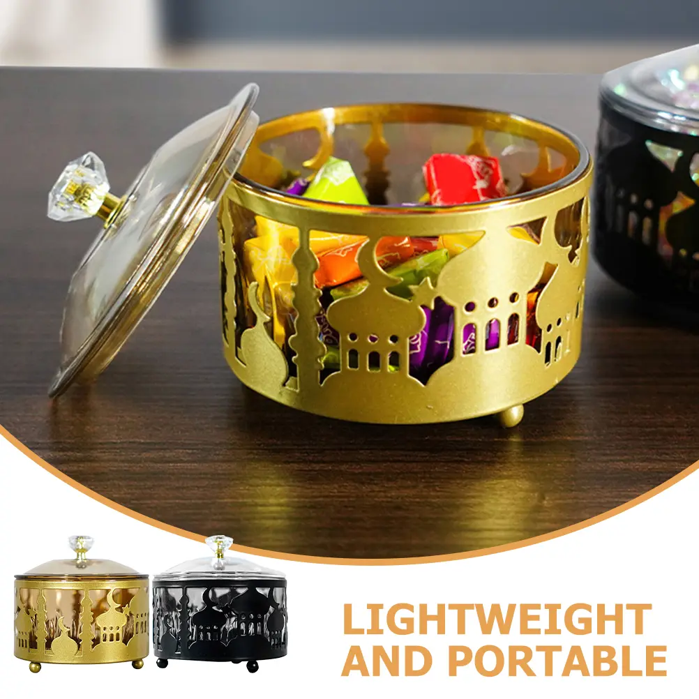2 Pcs Snack Candy Tray Dried Fruit Container Chocolate Wrapping Boxes Storage Jewelry Wedding Favor Party Home Decor