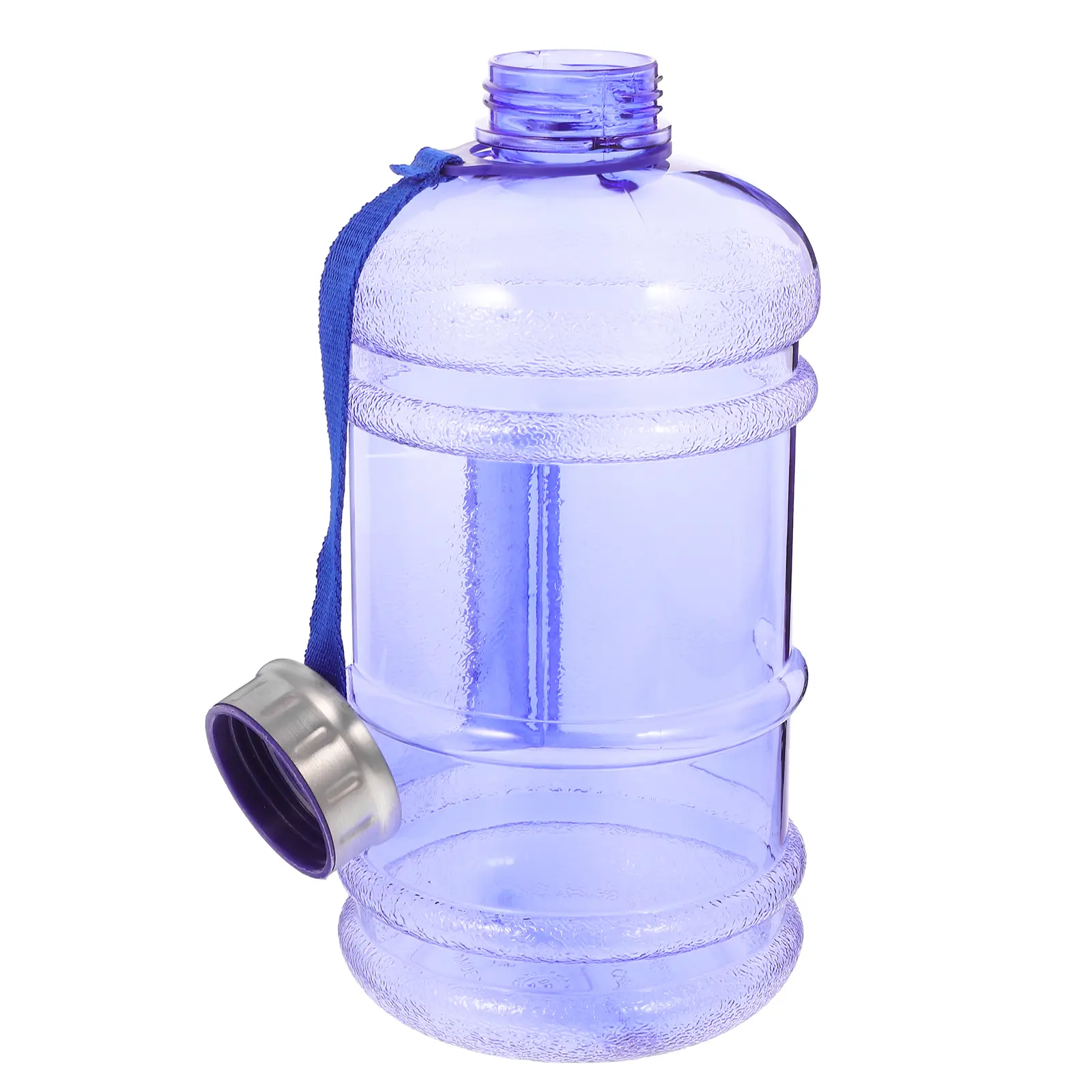 2.2L Sport Bottle Large Capacity Drinking Water Leak Proof Kettle Outdoor Transparent PETG Safe Harmless Anti Slip H