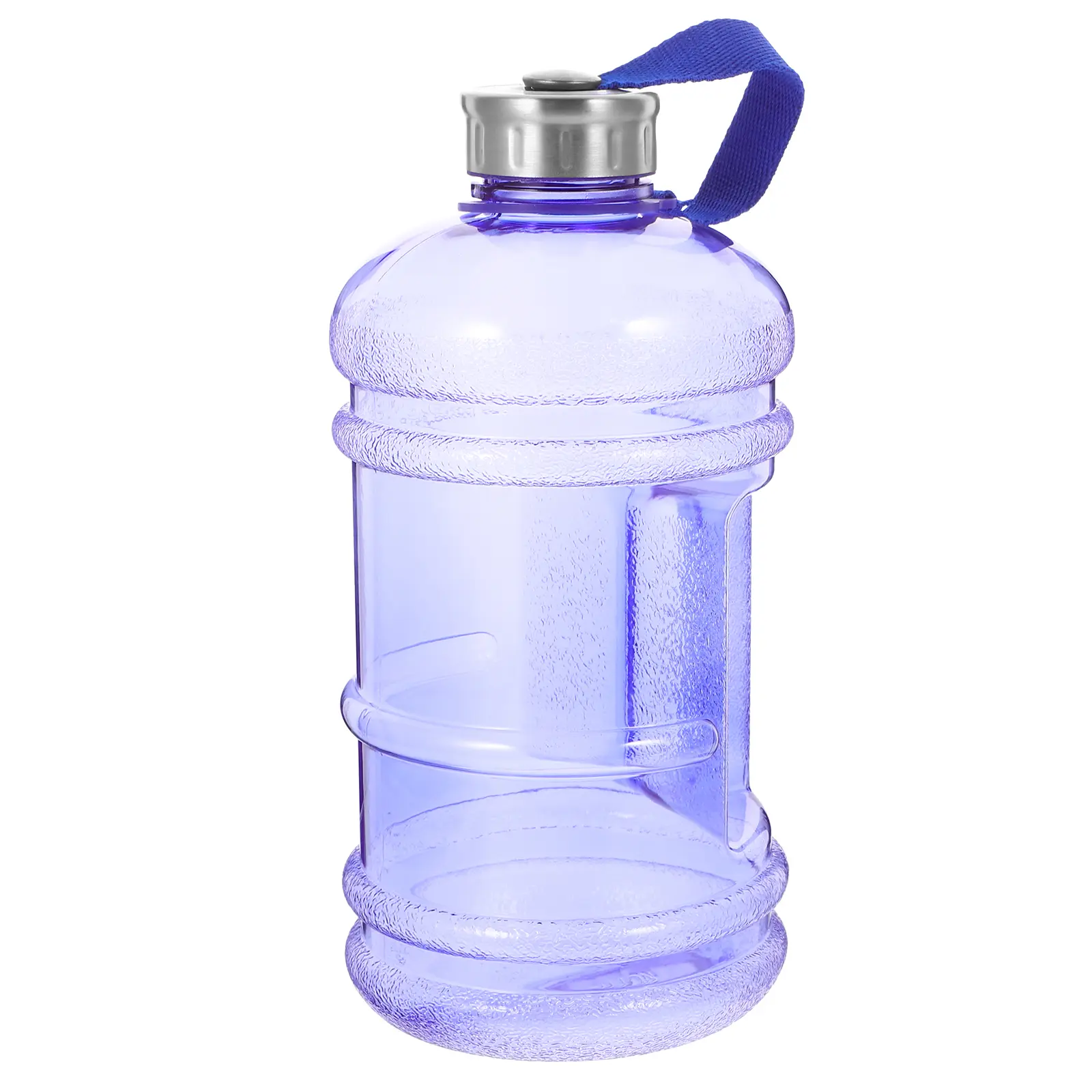 2.2L Sport Bottle Large Capacity Drinking Water Leak Proof Kettle Outdoor Transparent PETG Safe Harmless Anti Slip H