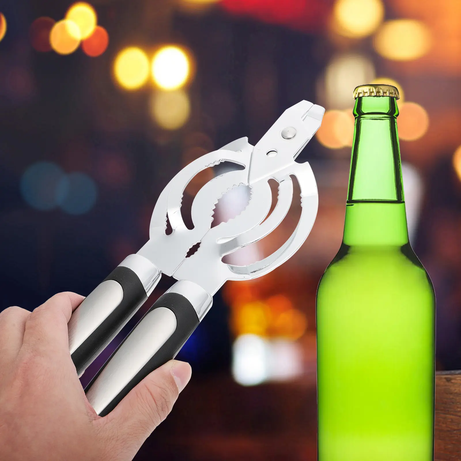 Can Opener Creative Lid Remover Tool Lightweight Ergonomic Design Store Bartender Home Bar Kitchen Supply