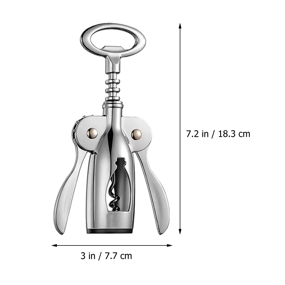 Elegant Zinc Alloy Cork Openers Caps Remover For Parties Celebrations