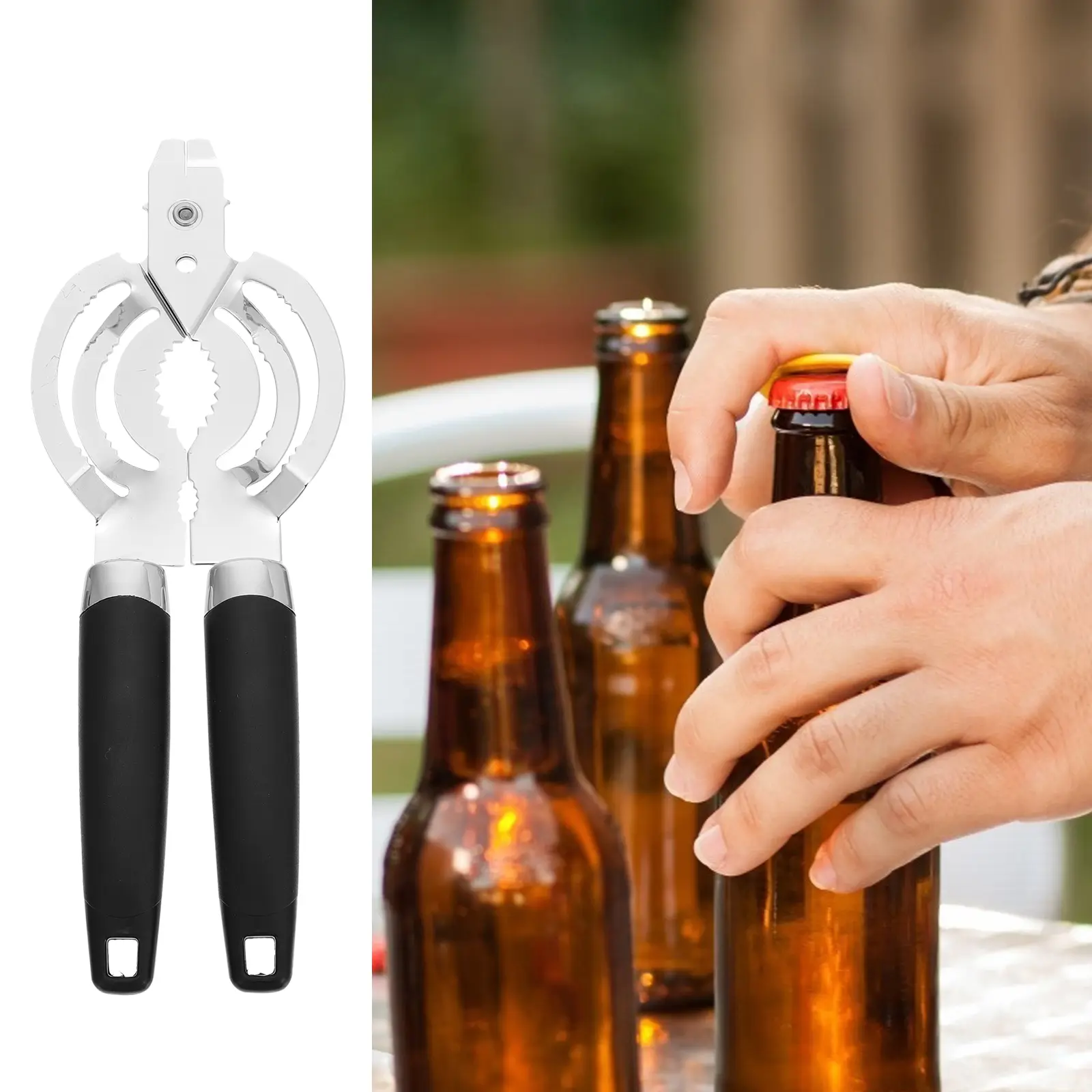 Can Opener Creative Lid Remover Tool Lightweight Ergonomic Design Store Bartender Home Bar Kitchen Supply