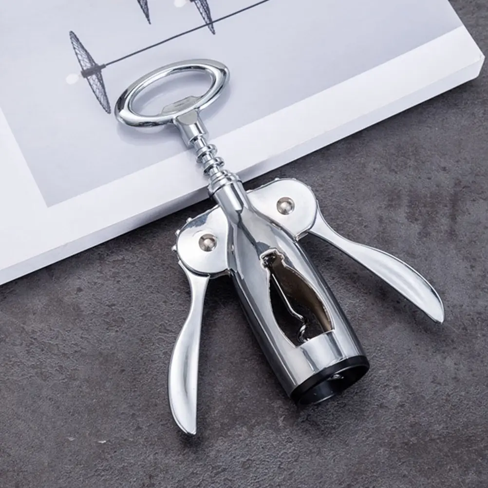 Elegant Zinc Alloy Cork Openers Caps Remover For Parties Celebrations
