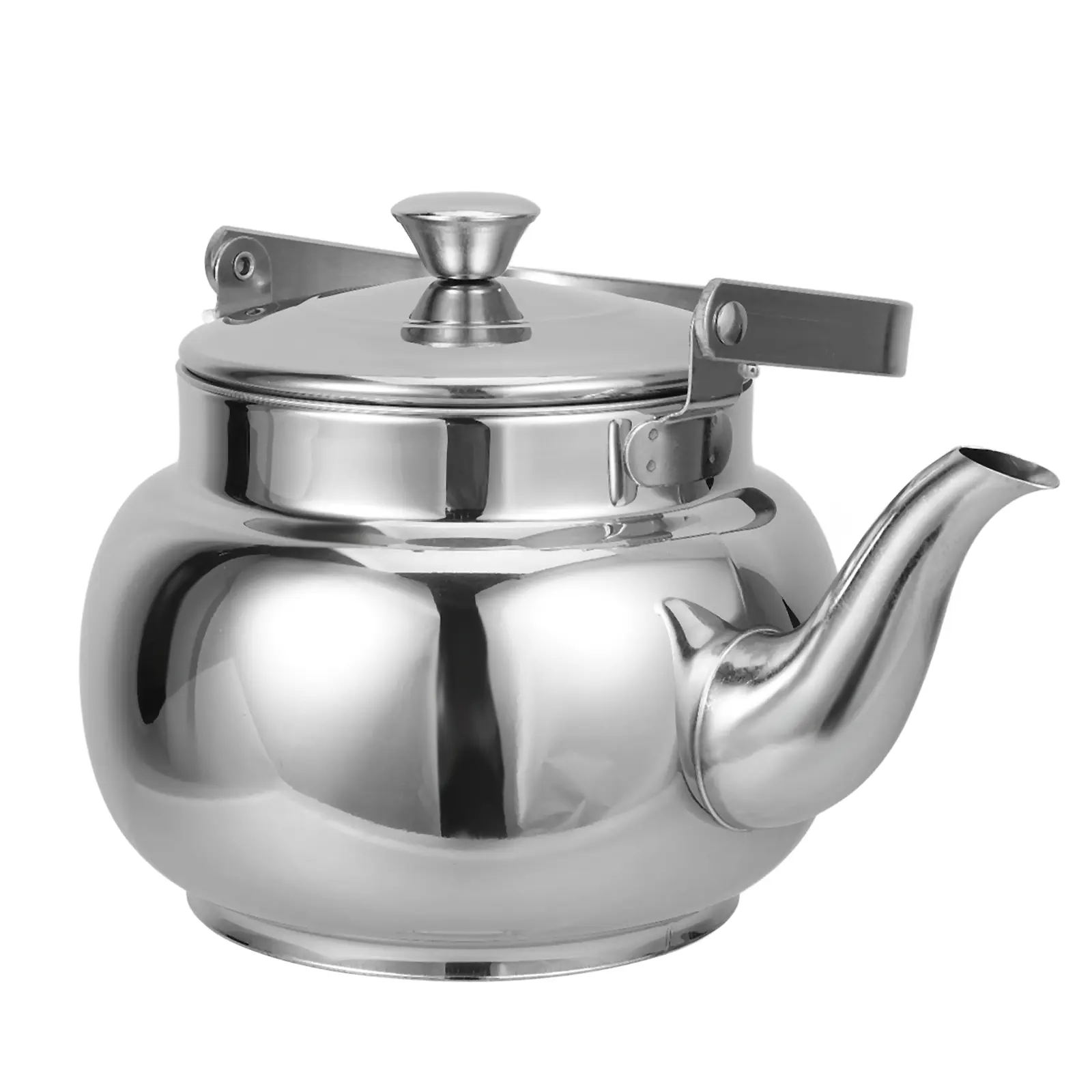 Stainless Steel Teapot 1 5L Gold Kettle for Home Kitchen Camping All Stove Tops Induction Gas Wide Use Tea Drinks Safe Handle