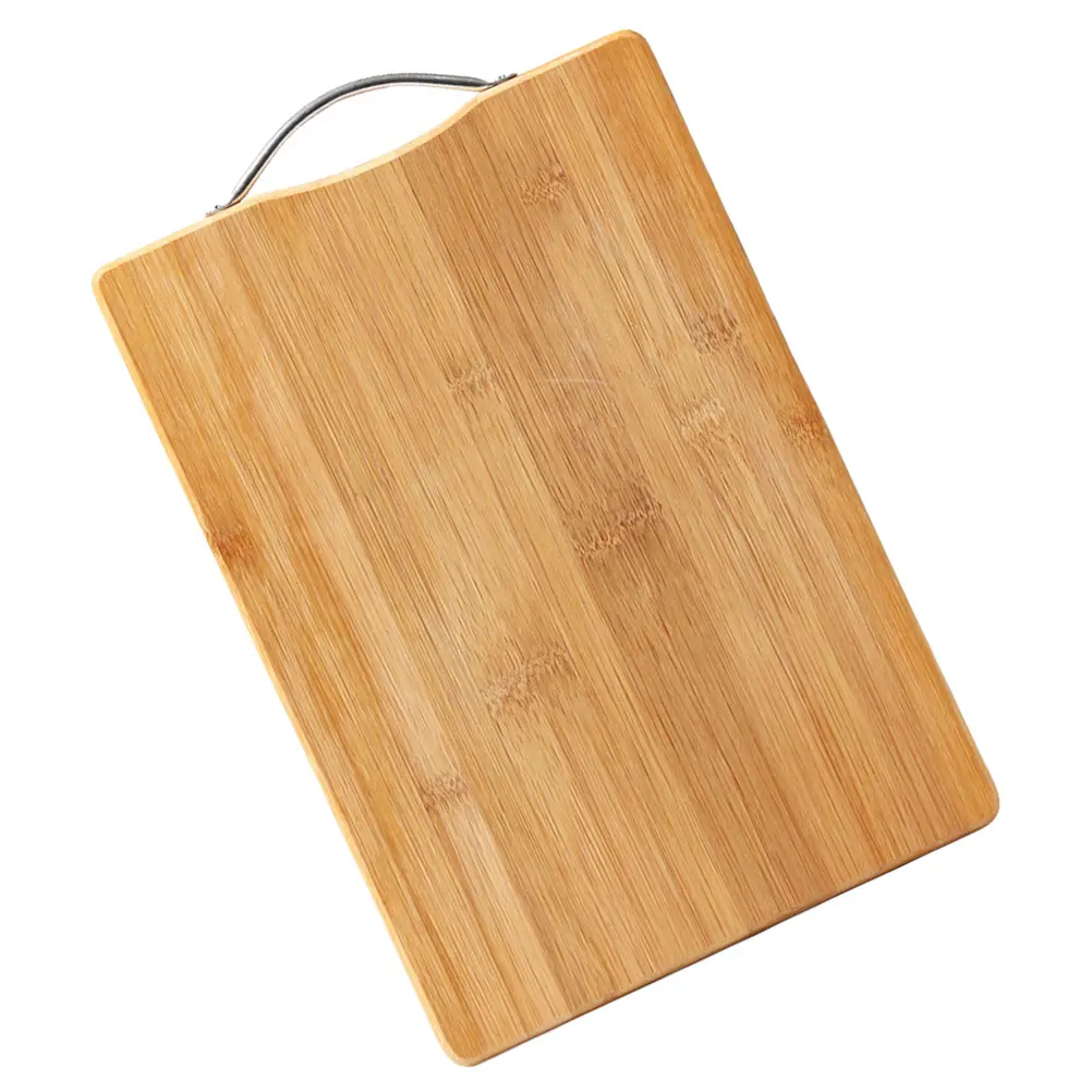 Bamboo Cutting Board Thick Clean Anti Chopping Blocks Easy Storage Kitchen Prevent Cracking Long