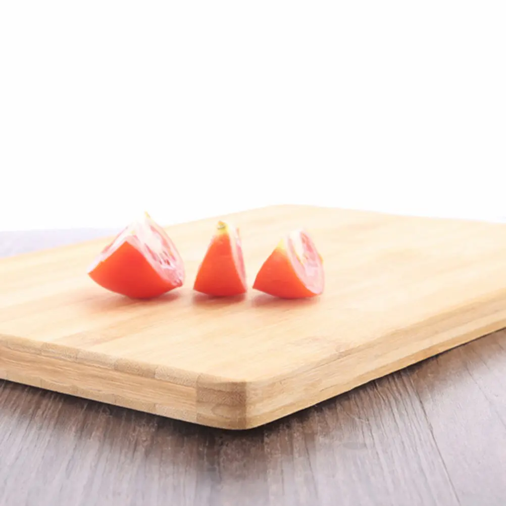 Bamboo Cutting Board Thick Clean Anti Chopping Blocks Easy Storage Kitchen Prevent Cracking Long