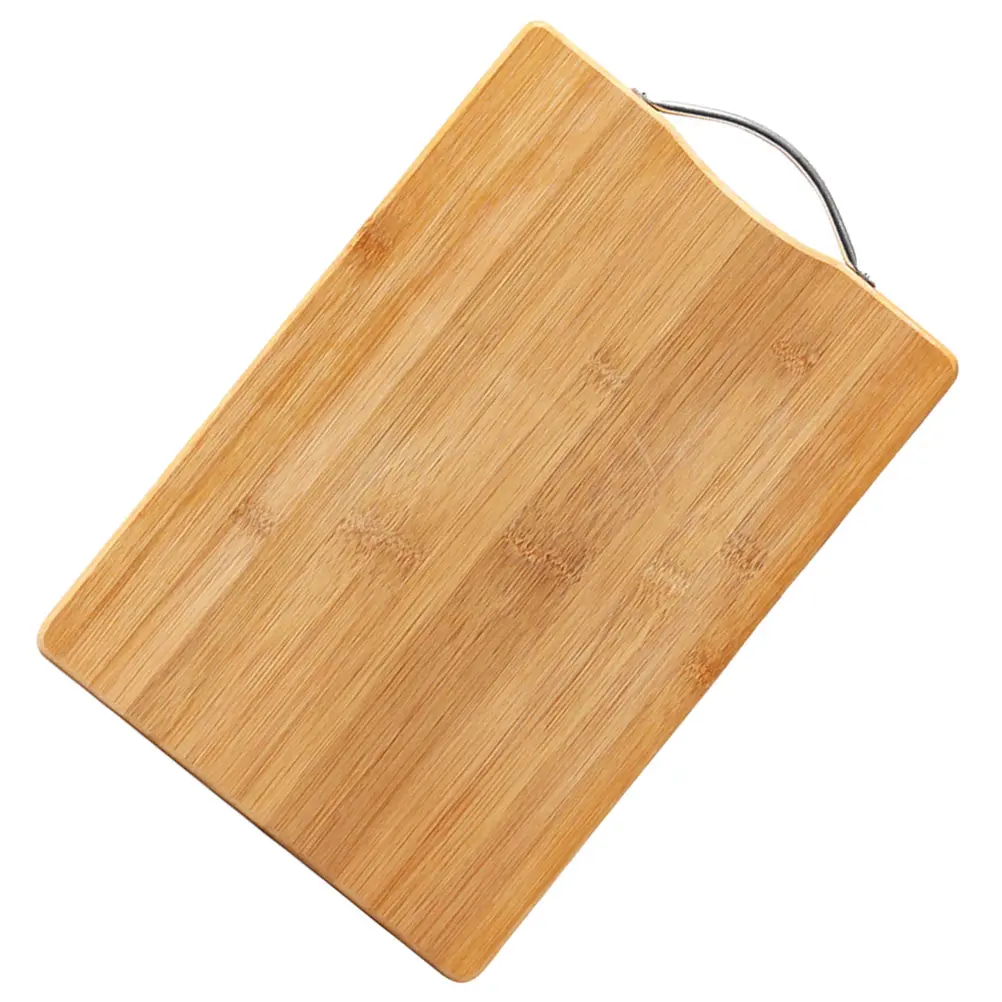 Bamboo Cutting Board Thick Clean Anti Chopping Blocks Easy Storage Kitchen Prevent Cracking Long