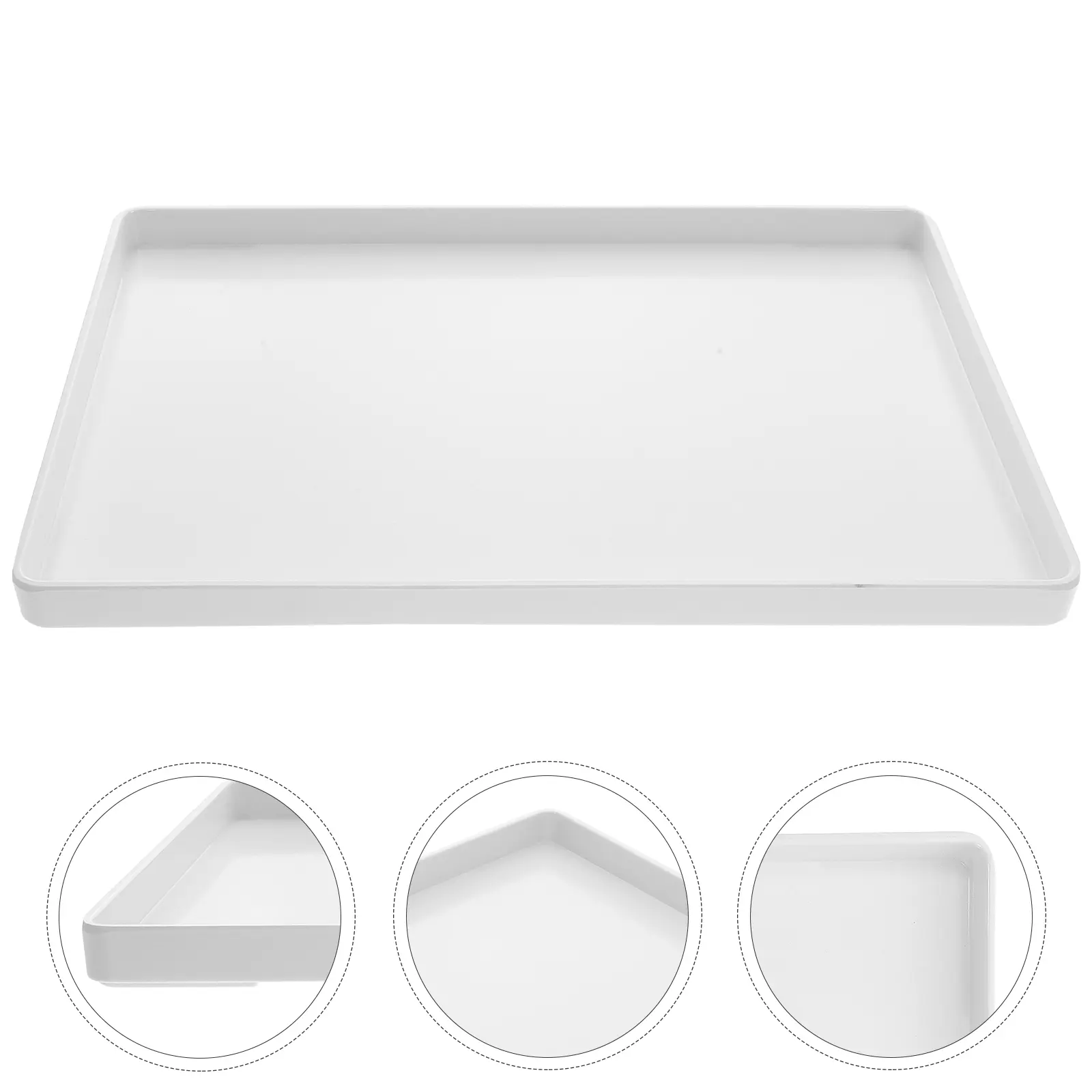 Melamine Storage Tray Beautiful Practical Tray for Dried Fruits Food Serving Kitchen Table Bowl Snack Plates