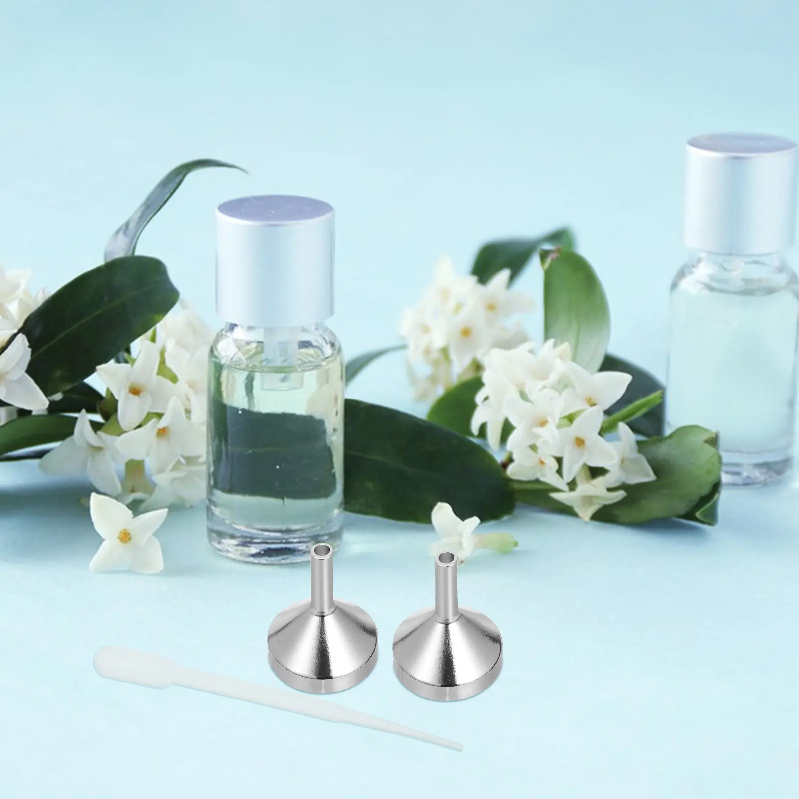 Metal Funnel Small Jars Mini Water Bottle Funnels Funnels For Filling Perfume Bottles for Liquids Travel Sauce Bottles Tiny