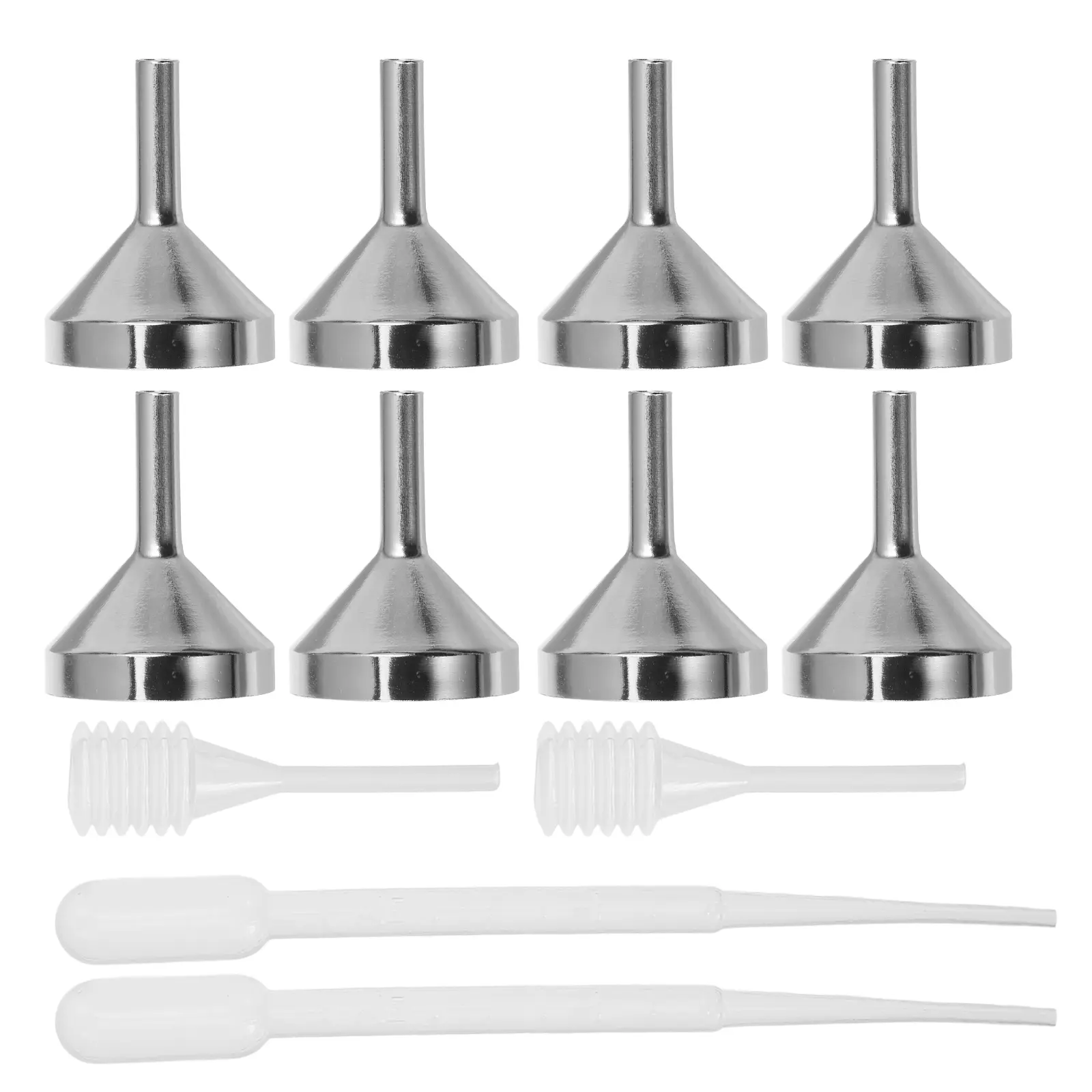 Metal Funnel Small Jars Mini Water Bottle Funnels Funnels For Filling Perfume Bottles for Liquids Travel Sauce Bottles Tiny