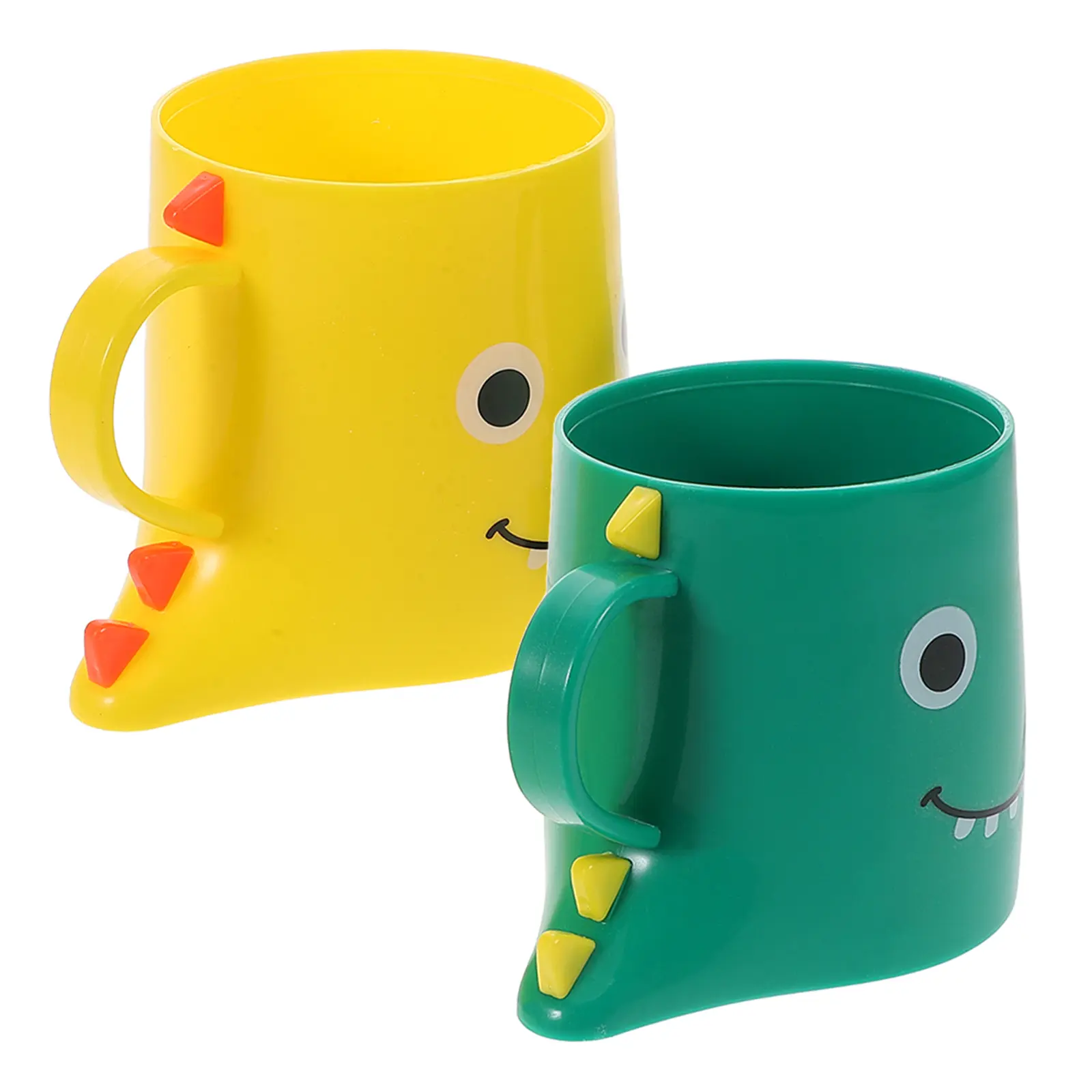2 pcs Cartoon Mouthwash Cup Kids Toothbrush Bathroom Drinking Glass Black Baby Coffee Toy Cups Plastic Easy Clean