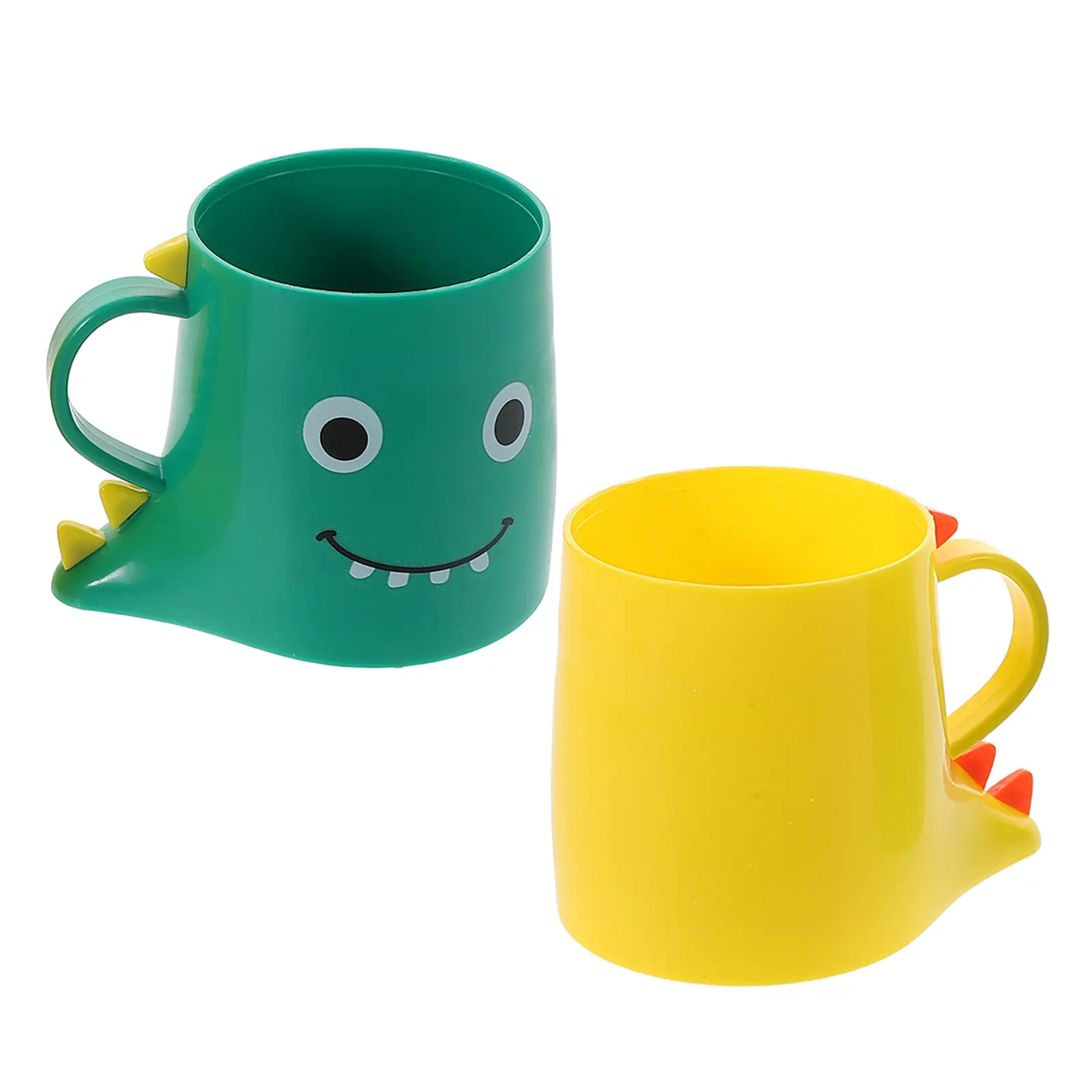 2 pcs Cartoon Mouthwash Cup Kids Toothbrush Bathroom Drinking Glass Black Baby Coffee Toy Cups Plastic Easy Clean