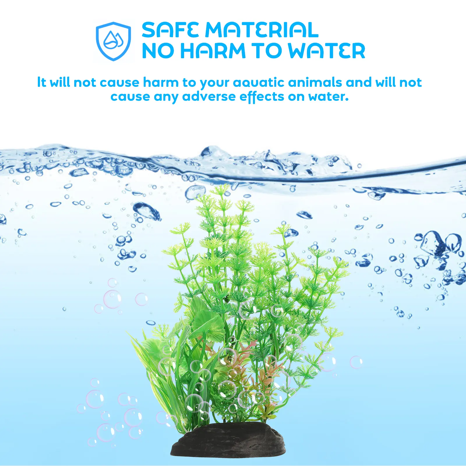 Creative Realistic Plants Fish Tank Grass Decoration Supplies Freshwater Aquarium Household Tank Ornament Set Desktop Fish
