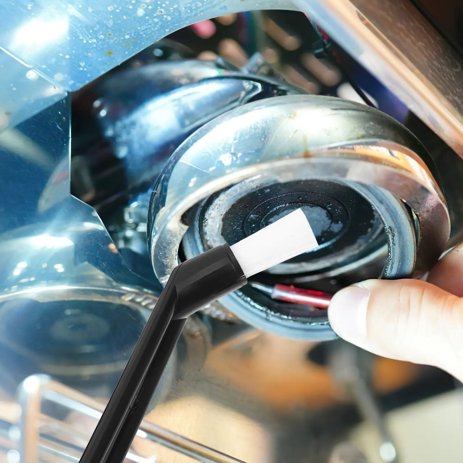 Coffee Machine Cleaning Brush Espresso Maker Long H Bristles Cleaner Grinder Pasta Kitchen Accessories Home
