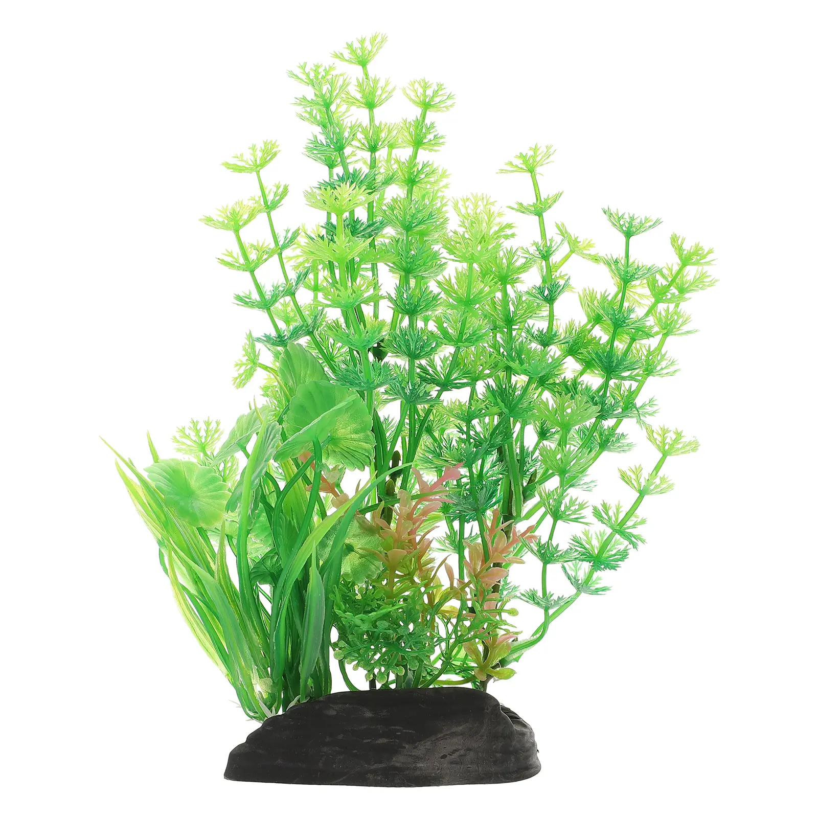 Creative Realistic Plants Fish Tank Grass Decoration Supplies Freshwater Aquarium Household Tank Ornament Set Desktop Fish