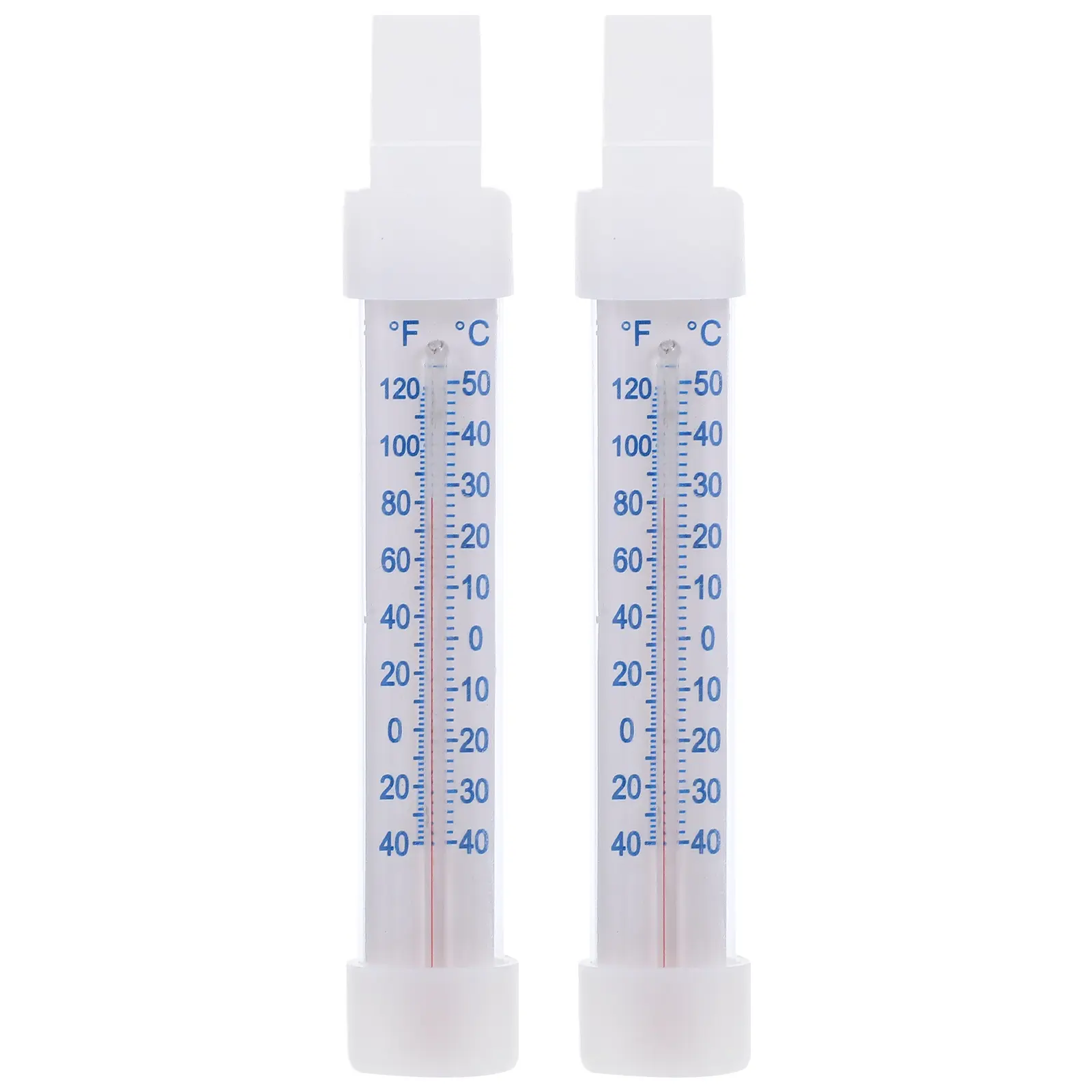 2Pcs Freezer Refrigerator Thermometer Userfriendly Intuitive Readings for Efficient Kitchen Management