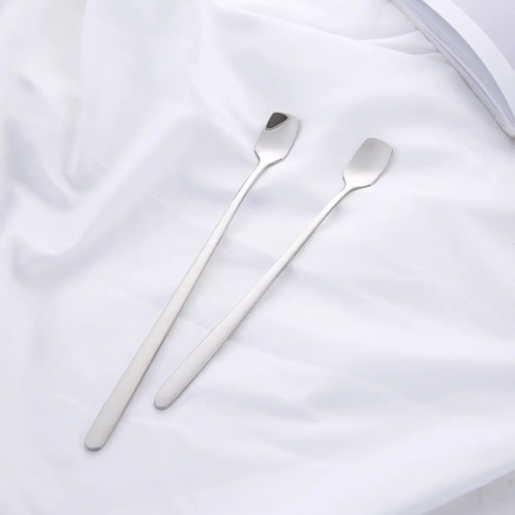 Stainless Steel Coffee Stirrer Long Handle Bartending Cocktail Stirrers Non Toxic Rustproof for Home Bar Beverage Shop