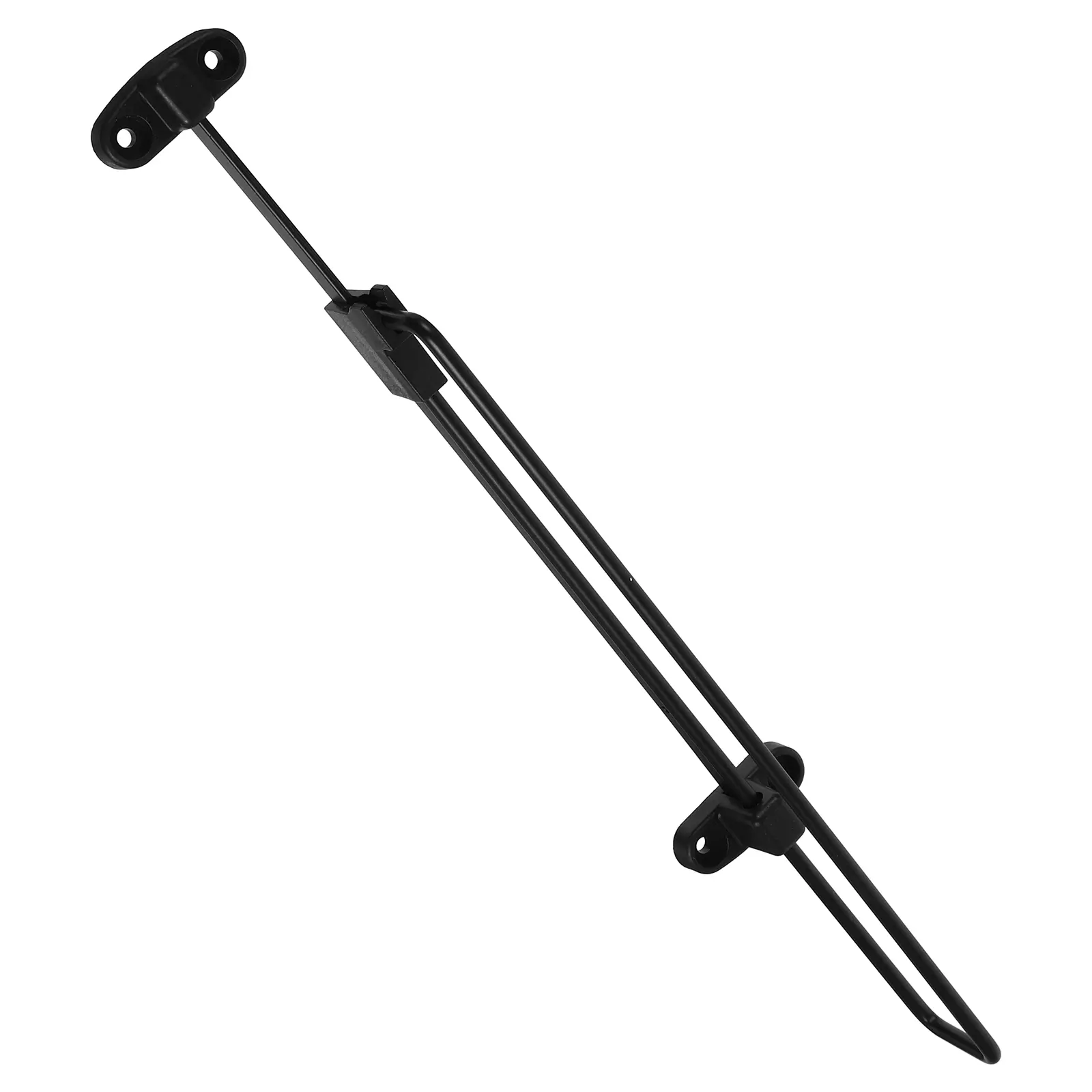 s Telescopic Clothes Rail Closet Rod Extender Hanging Black Finish Iron Plastic Adjustable Length Pull Out Hanger Travel