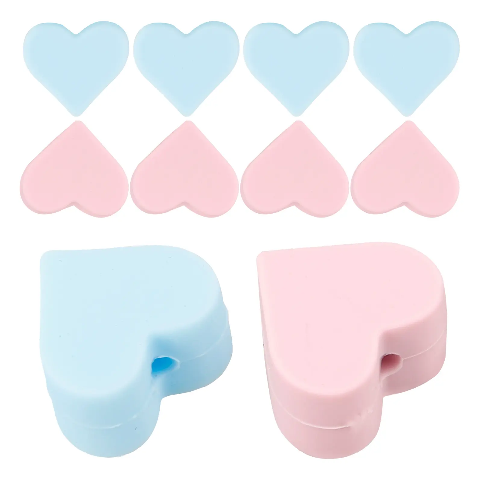 20 Pcs Knitted Needle Hat Cover Knitting Protector Tips Stoppers Weave End Caps Colored Camper Rubber Covers