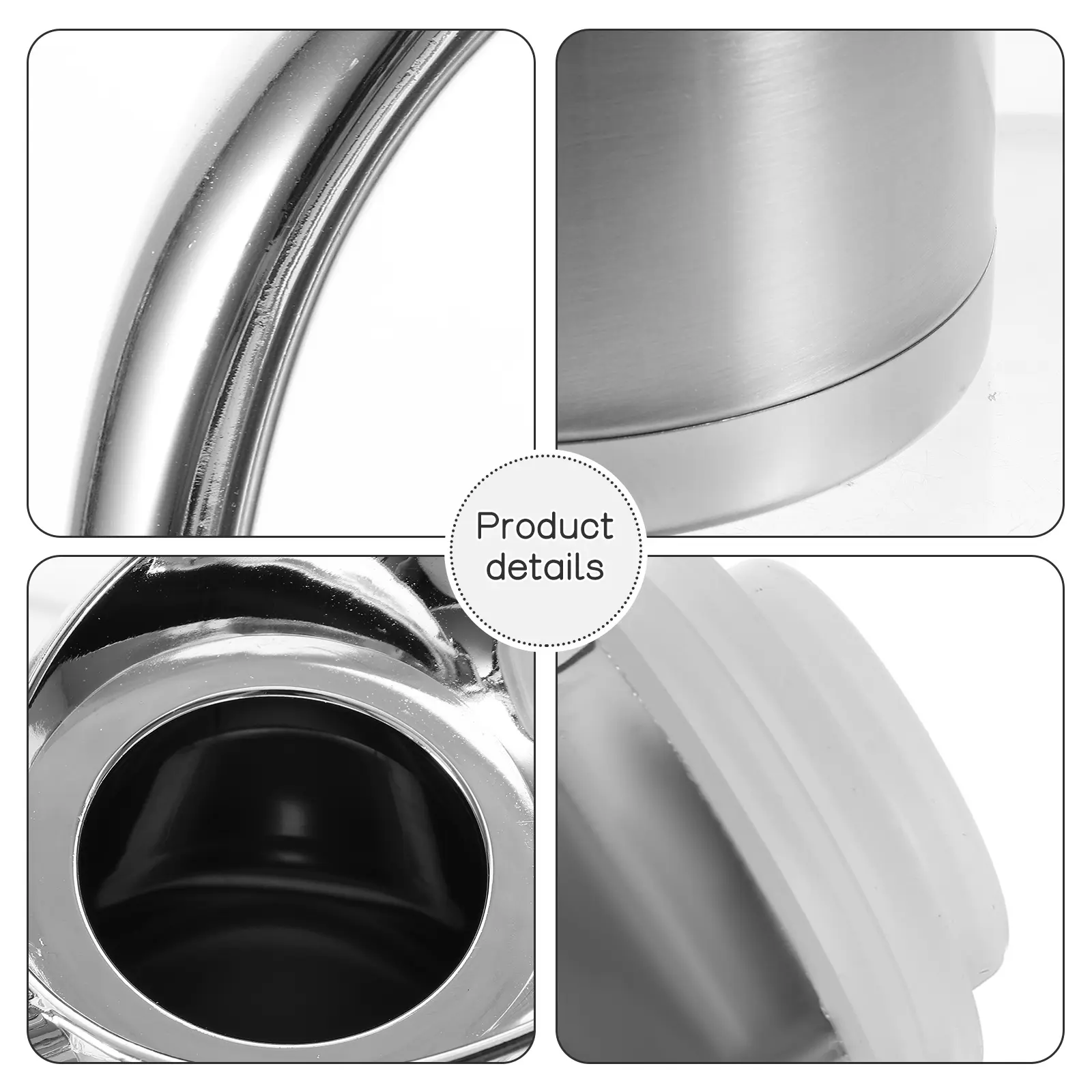 Double-layer Insulation Pot Insulated Water Bottles Thermal Flask Jug Coffee Tea Kettle Metal Travel