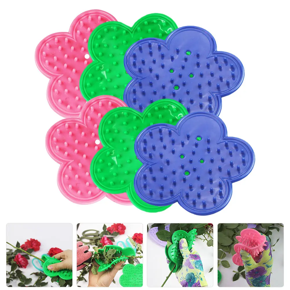 6pcs Rose Leaf Remover Lightweight Portable Garden Trimming Tool Thorn Stripper Flower Leaf Remover Stem Cleaner