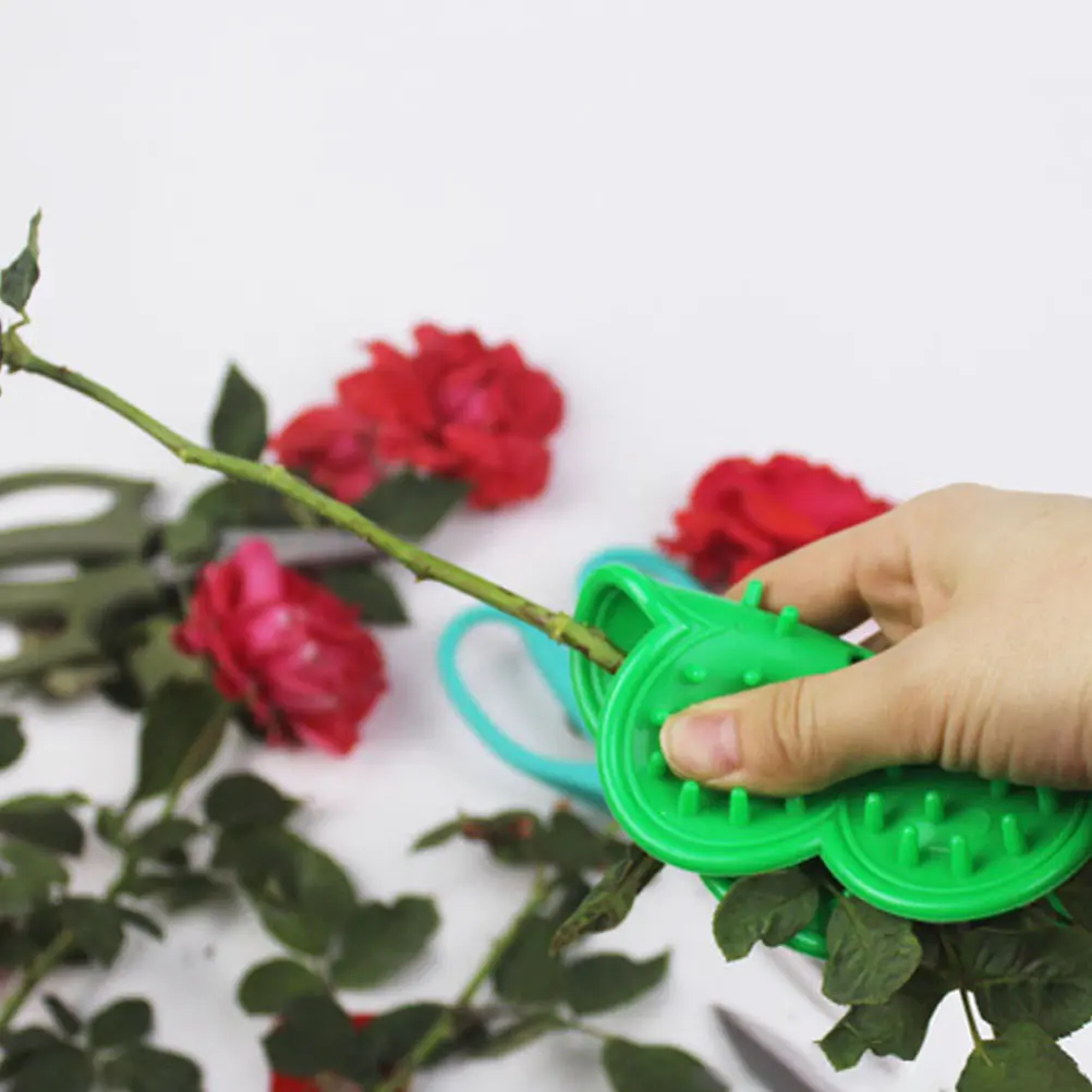 6pcs Rose Leaf Remover Lightweight Portable Garden Trimming Tool Thorn Stripper Flower Leaf Remover Stem Cleaner