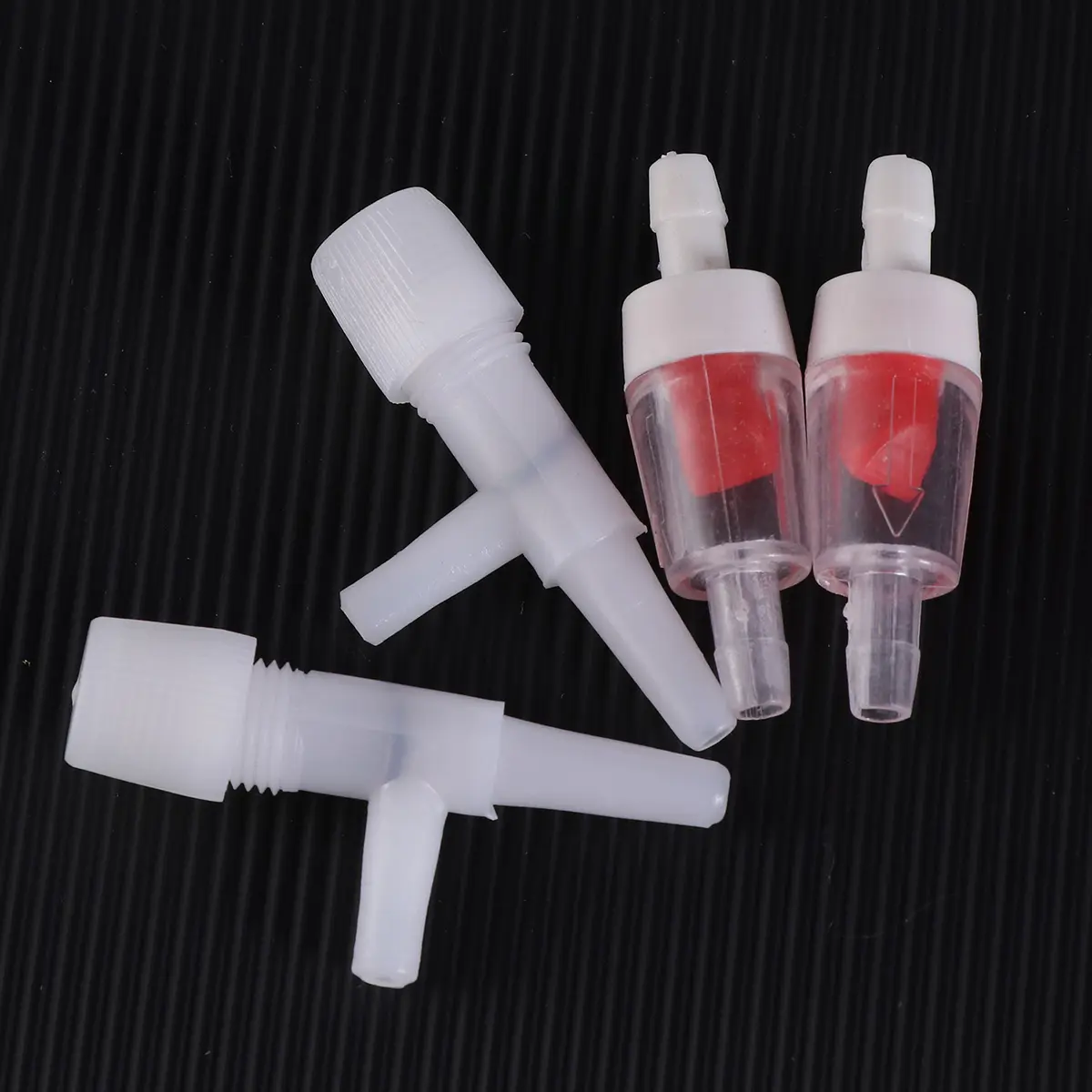 16pcs Air Connector Valve Oxygen Pump Accessories Aquarium Straight Tube Repair Extend Quality Plastic Sturdy Non Return