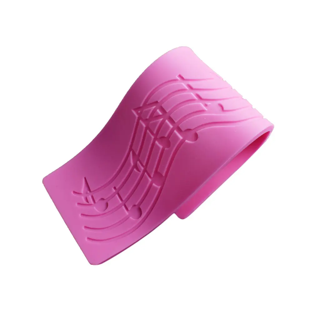 Silicone Baking Molds Musical Note Lace DIY Pink Fondant Chocolate Cake Pudding Jelly Molds Easy Demould Non Stick Home Use