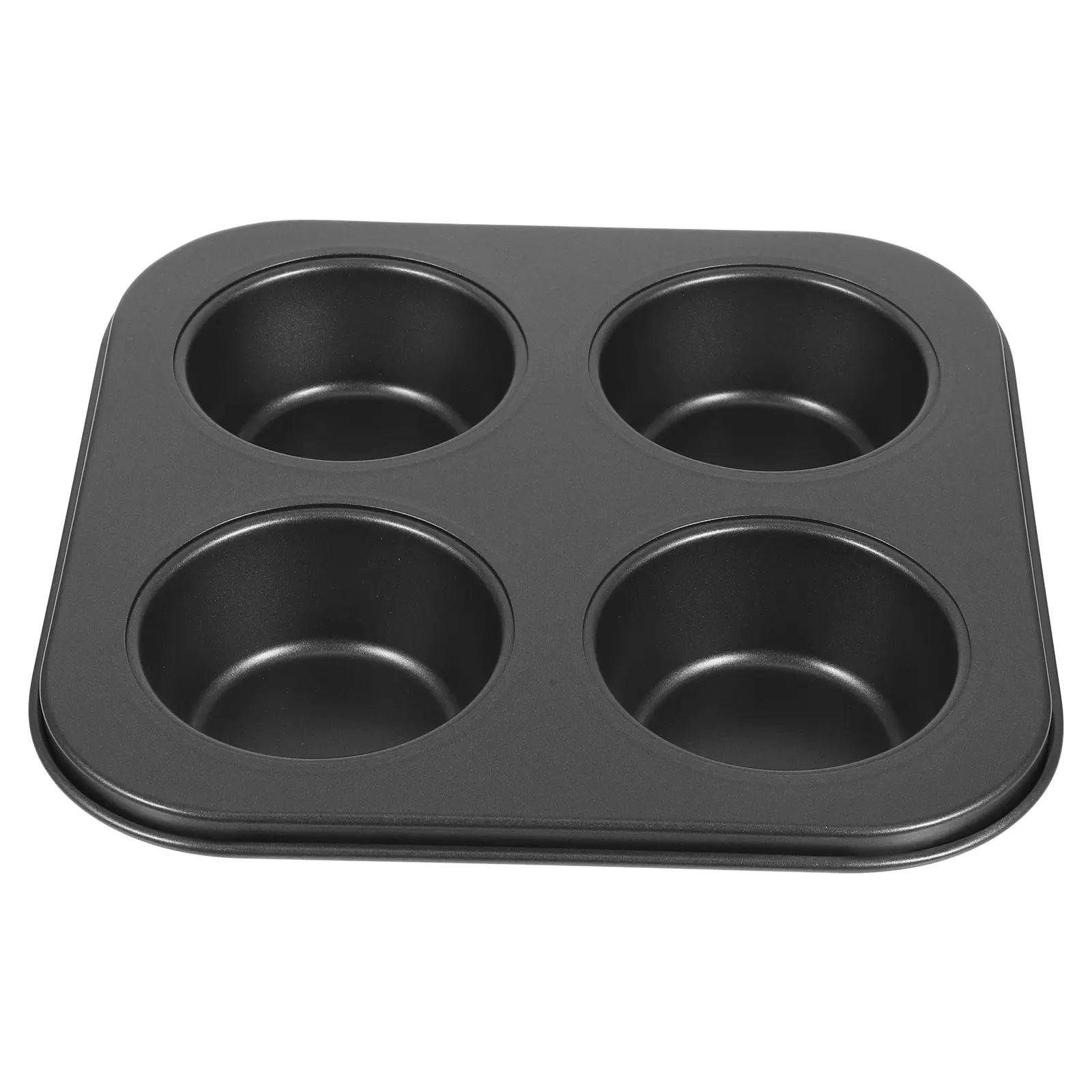 Muffin Cup Pan Aluminum Jumbo Deep Baking Tray Non-Stick for Cupcakes Air Fryer Home Professional Use High Temp Resistant