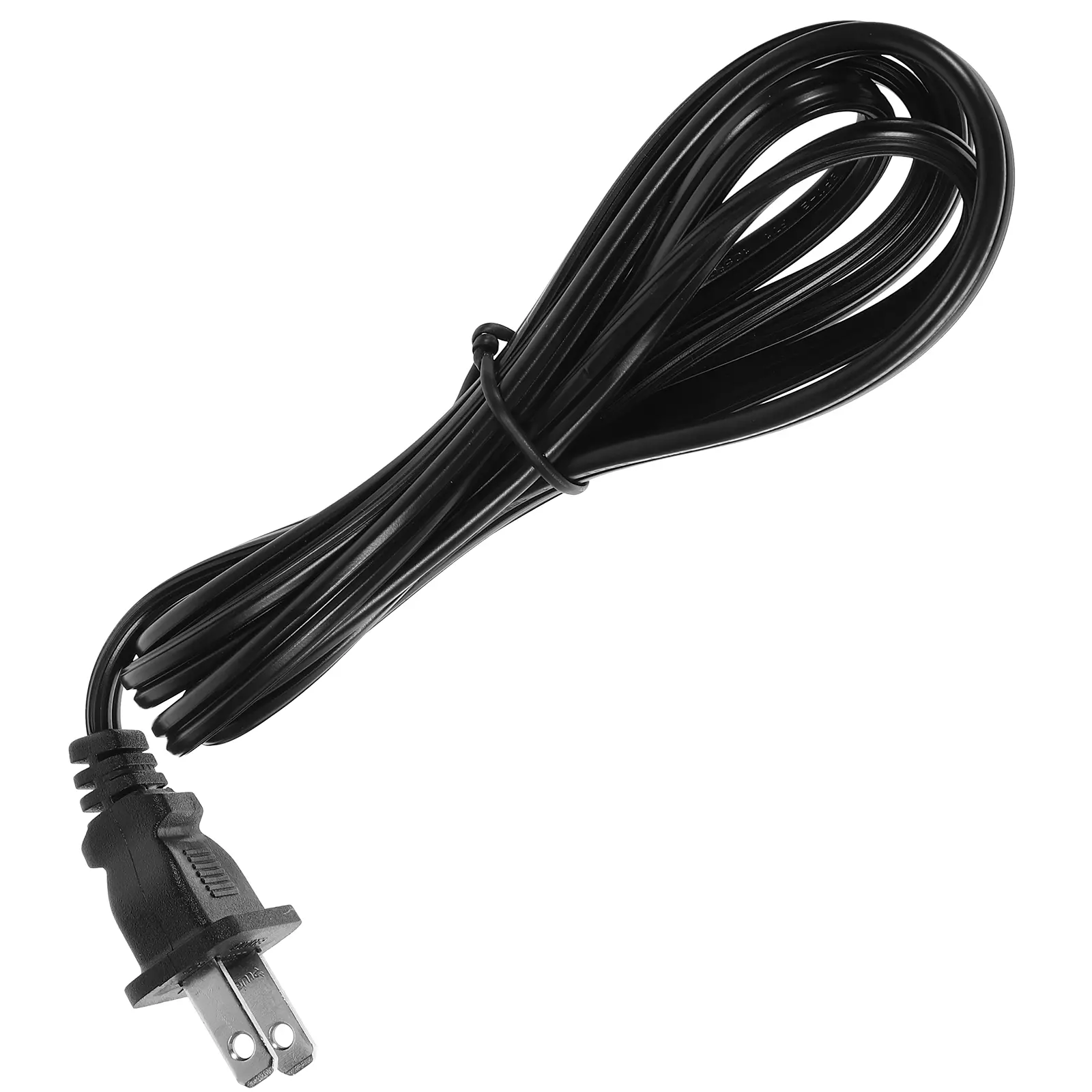1.5M Power Cable UL Approved Bare Tail 2 Prong Plug Lamp Cord Replacement Ac Cord for Home Office Appliances