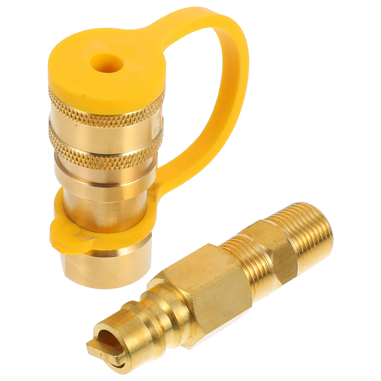 Propane Gas Hose Quick Connector for BBQ Grills Ovens 3 8 Inch Male Threaded Coupler Fuel Keg Jet Boiler Hose Kitchen