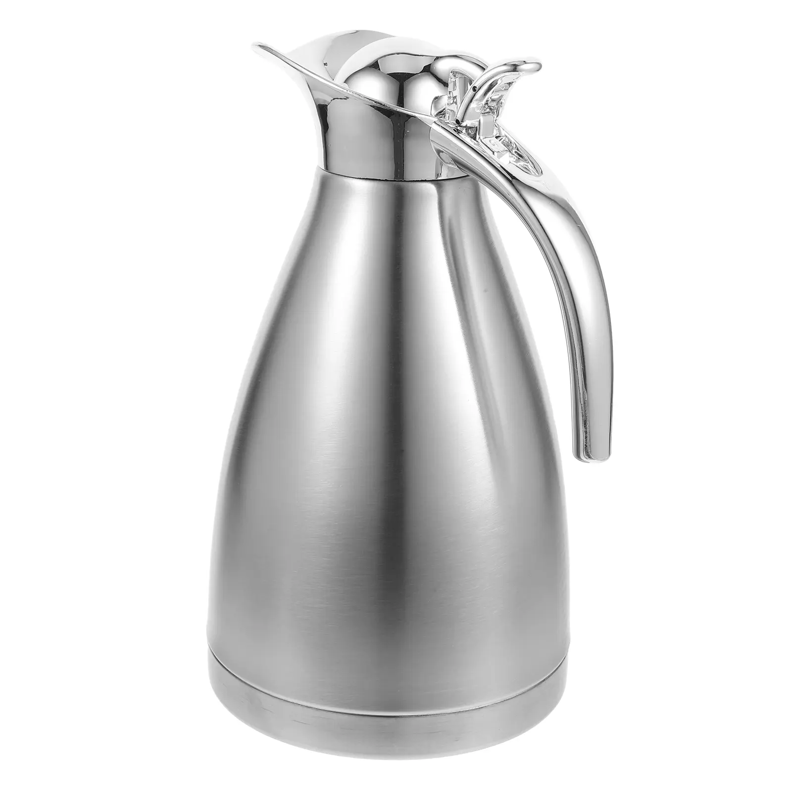 Pot Stainless Steel Cold Water Jug Insulated Coffee Tea Milk Modern Kettle Travel