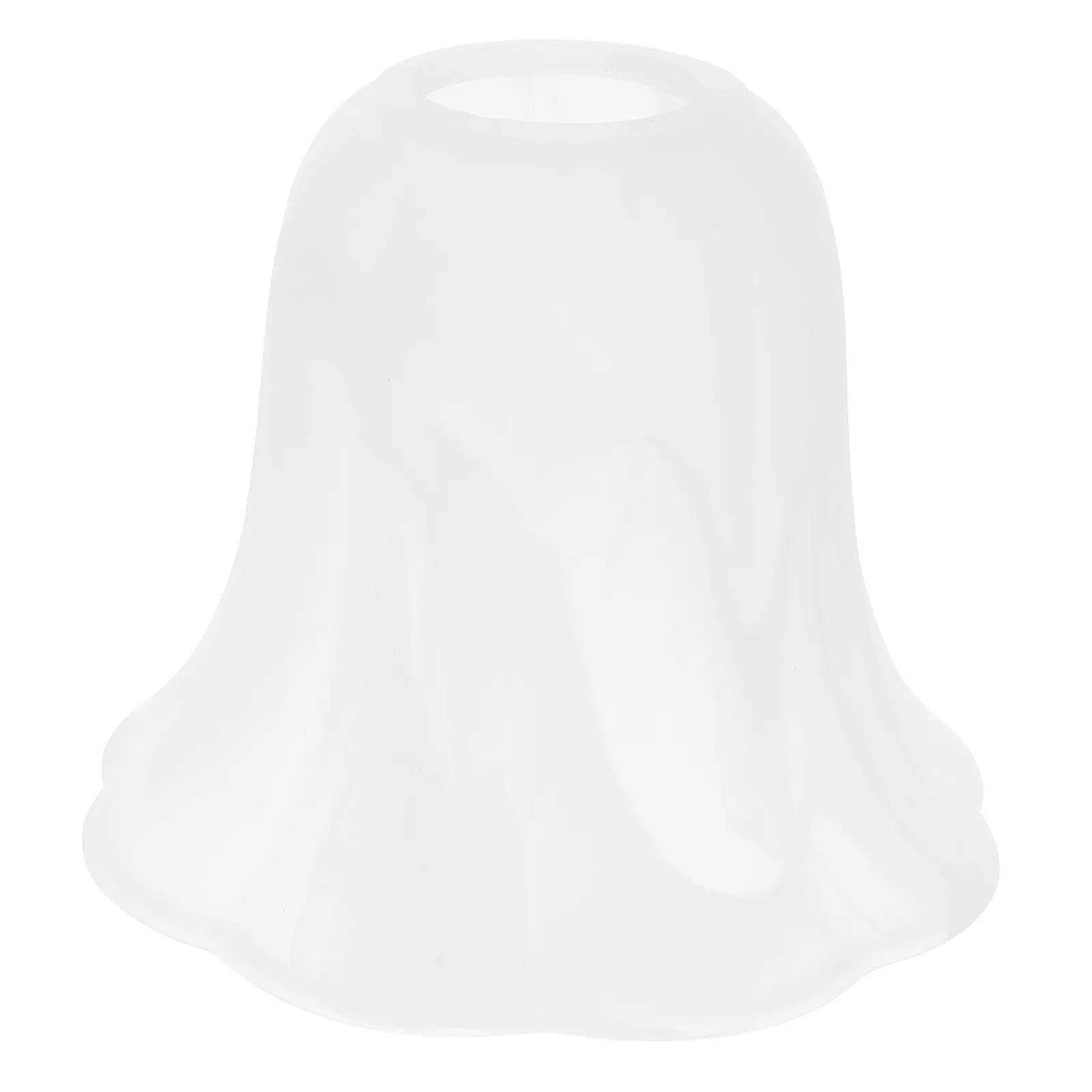 Glass Lampshade Bell Shaped Frosted Cloud Glass Shade for Ch Wall Sconce Ceiling Globe Cover Replacement