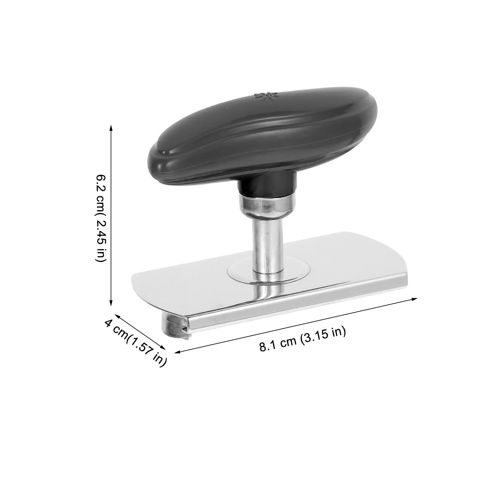 1pc Stainless Steel Bottle Opener Multi Function Wear Bottle Opener Resistant Compact Jar Lid Tool Home Camping Party Use