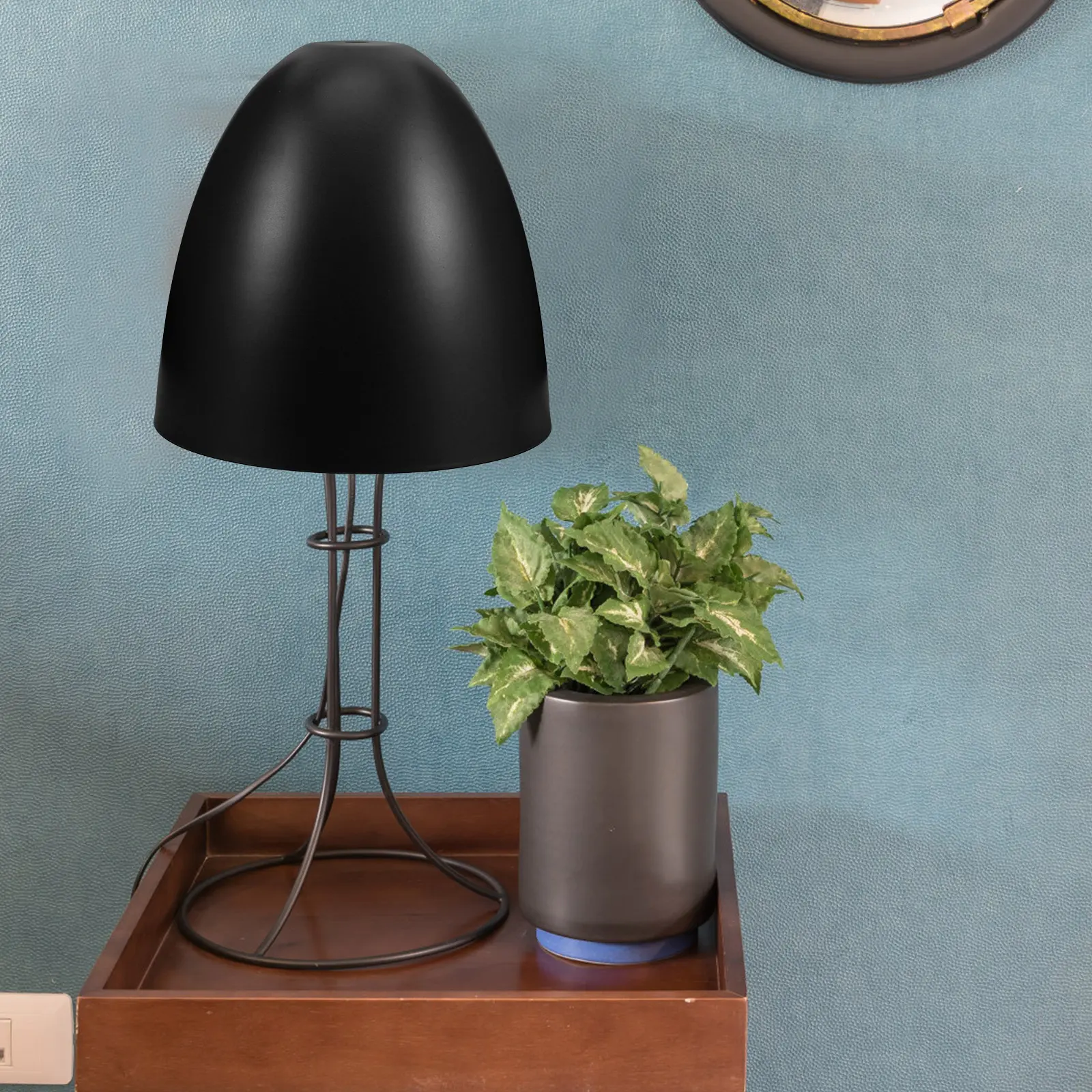 Modern Minimalist Lamp Shade Iron Black Desk Table Floor Bedroom Living Room Study Nordic Style Decorative Lampshades For Table