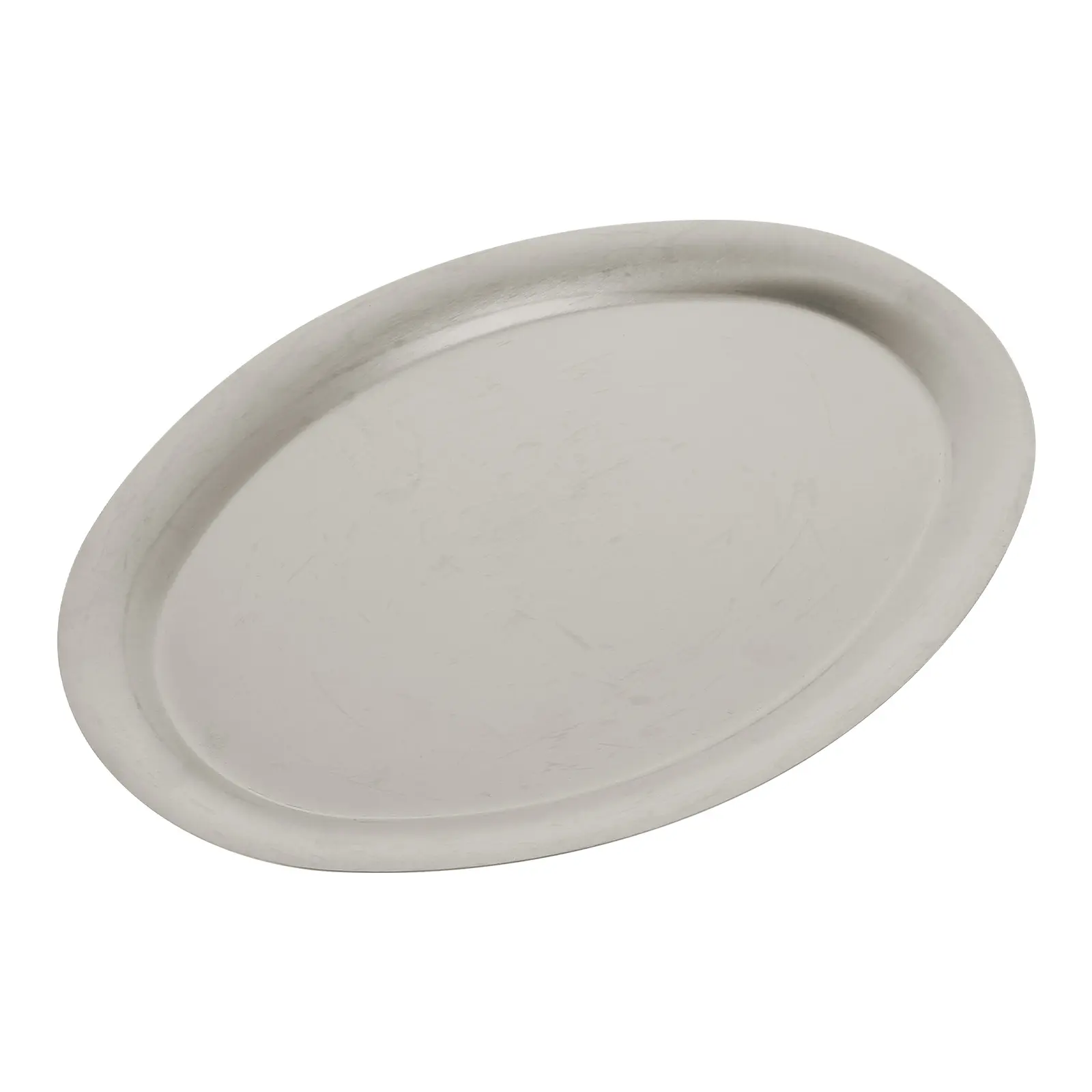 Egg Shaped Food Dish Multifunctional Stainless Steel Plate Round Serving Platter Kitchen Use Food Grade Fish Storage Tray Home