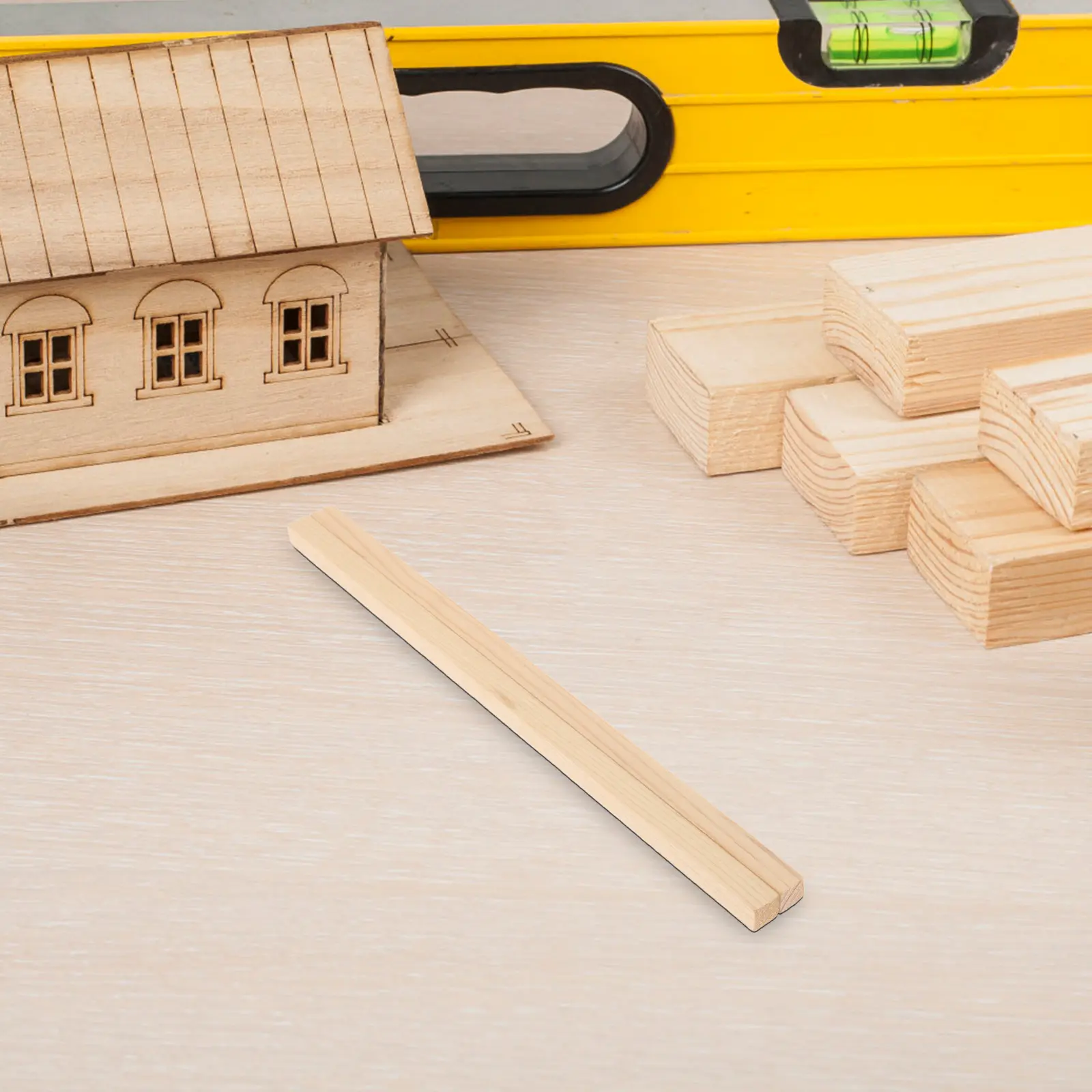 Woodworking Chopstick Mold Reusable Safe Materials DIY Handmade Family Tools Wooden Strips Unfinished Making Kit Kitchen Bar