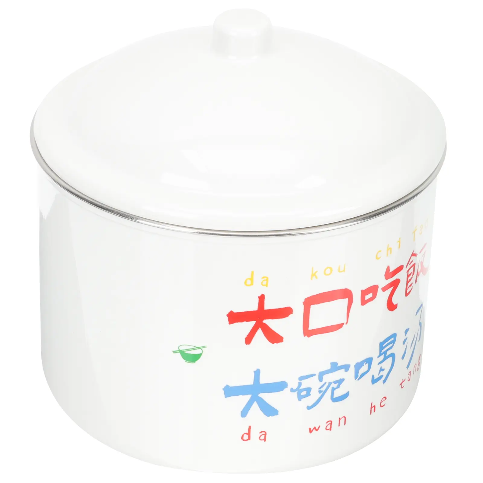 Instant Noodle Bowl Stainless Steel Soup Ramen Kitchen Bowls Leak Proof Seal Cover Anti Scald H Holder Design Elegant